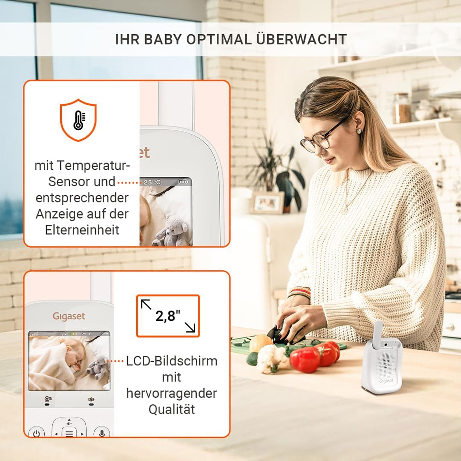 Gigaset BABY 300 Video Babyphone
