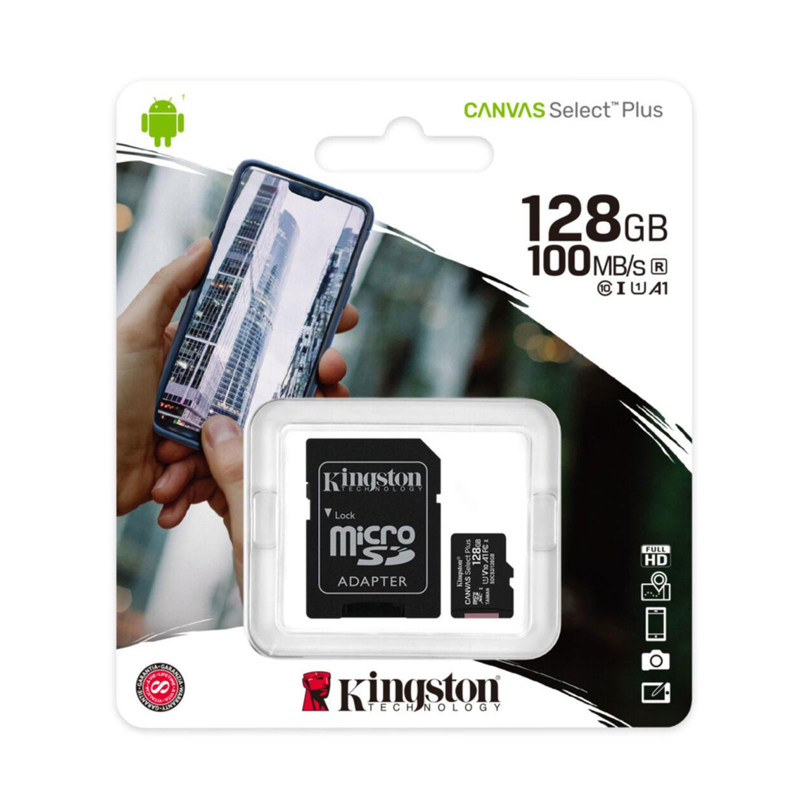 Kingston Technology Canvas Select Plus 128 GB