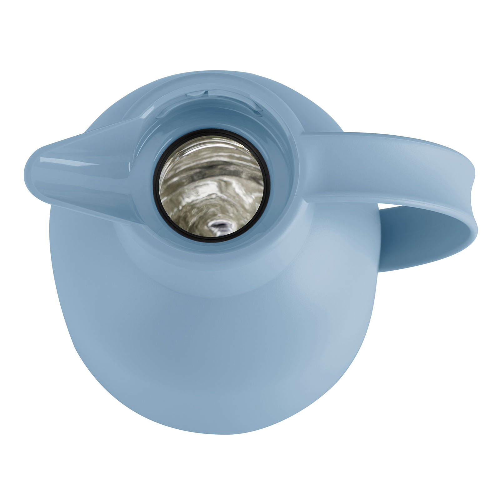 EMSA F4010100 SAMBA Quick Press Isolierkanne 1,0 L, Puder-Blau
