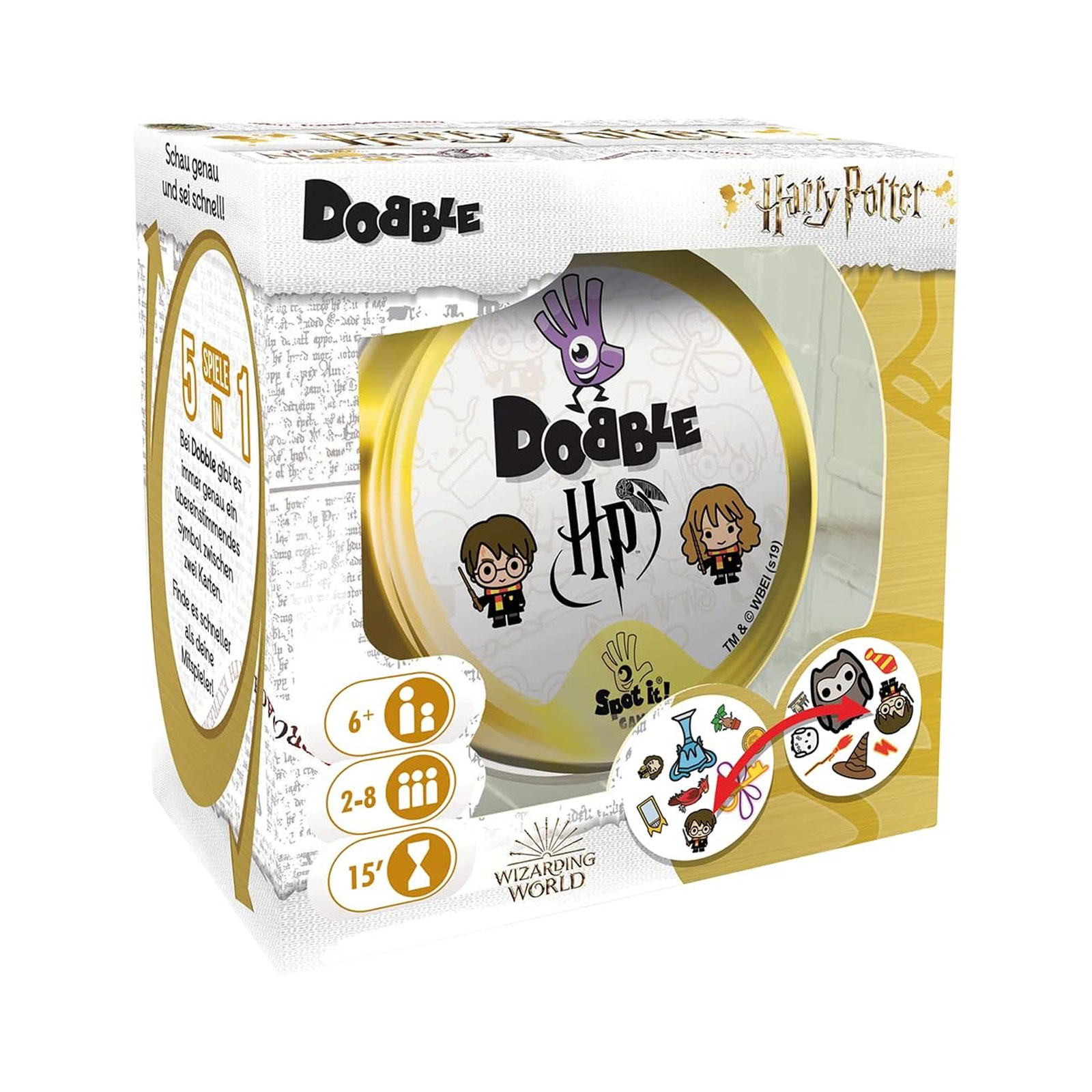 Asmodee Dobble Harry Potter Kartenspiel