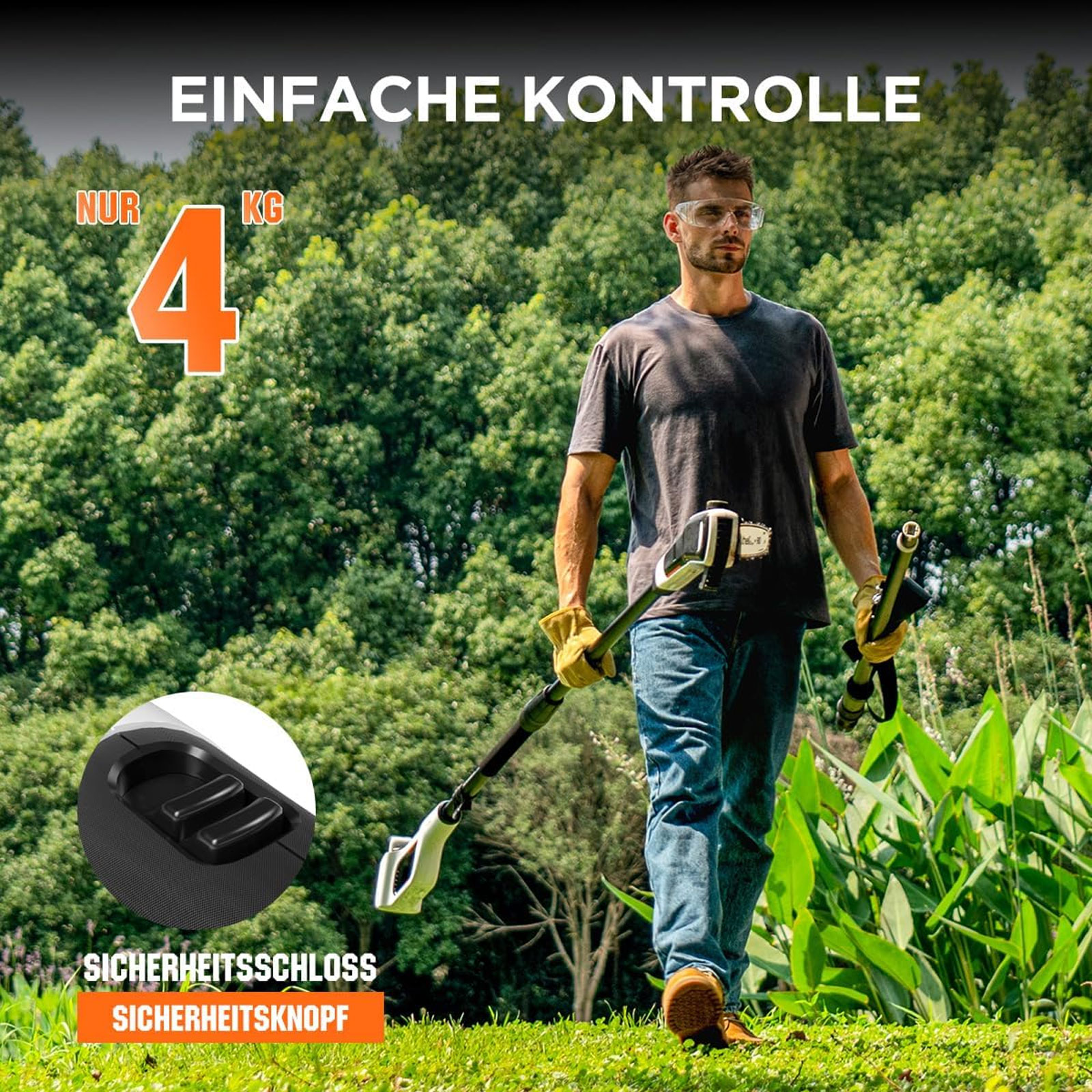 Litheli U20 Hochentaster 20V/2.0Ah