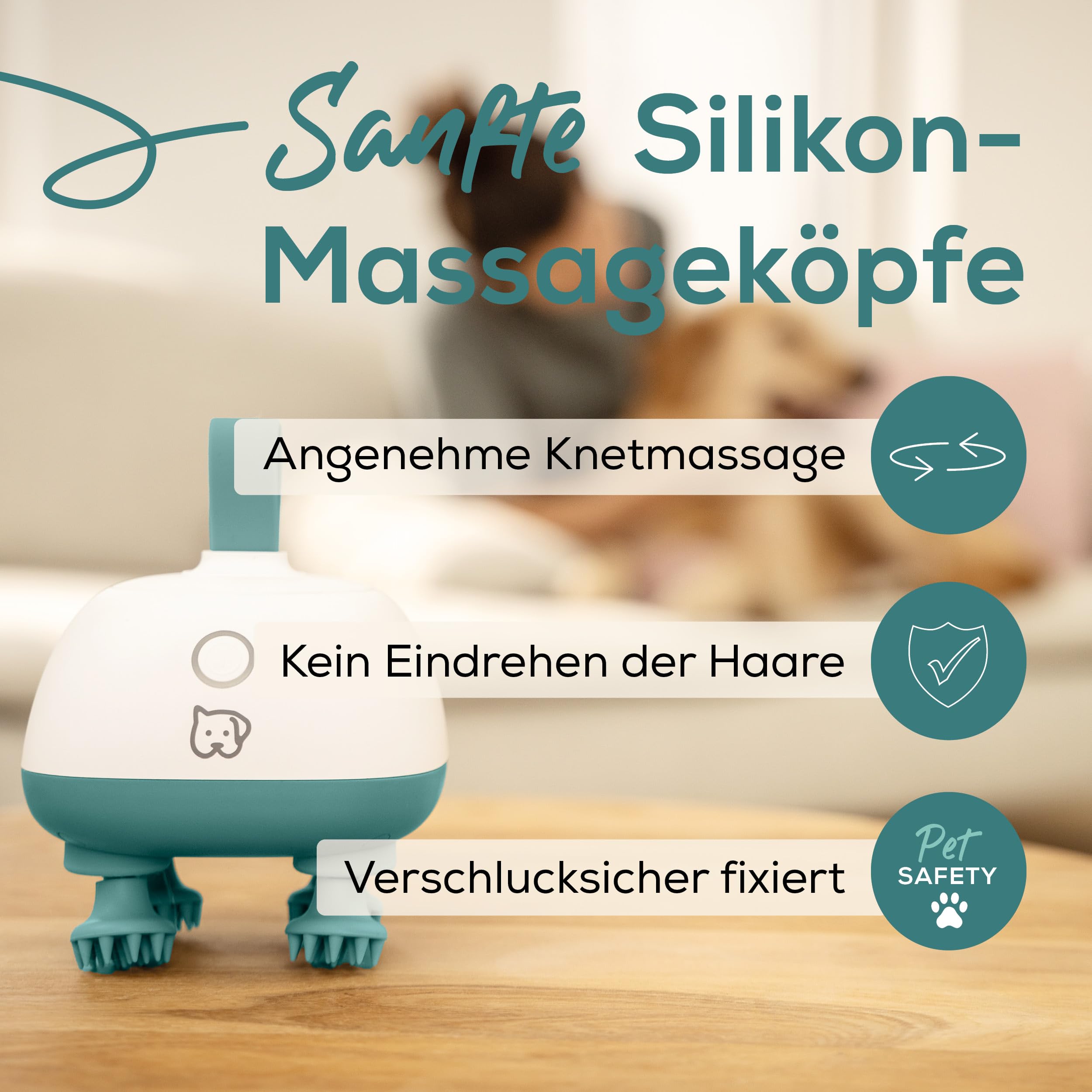 Love Your Pet by beurer Massagegerät Buddy für Hunde und Katzen