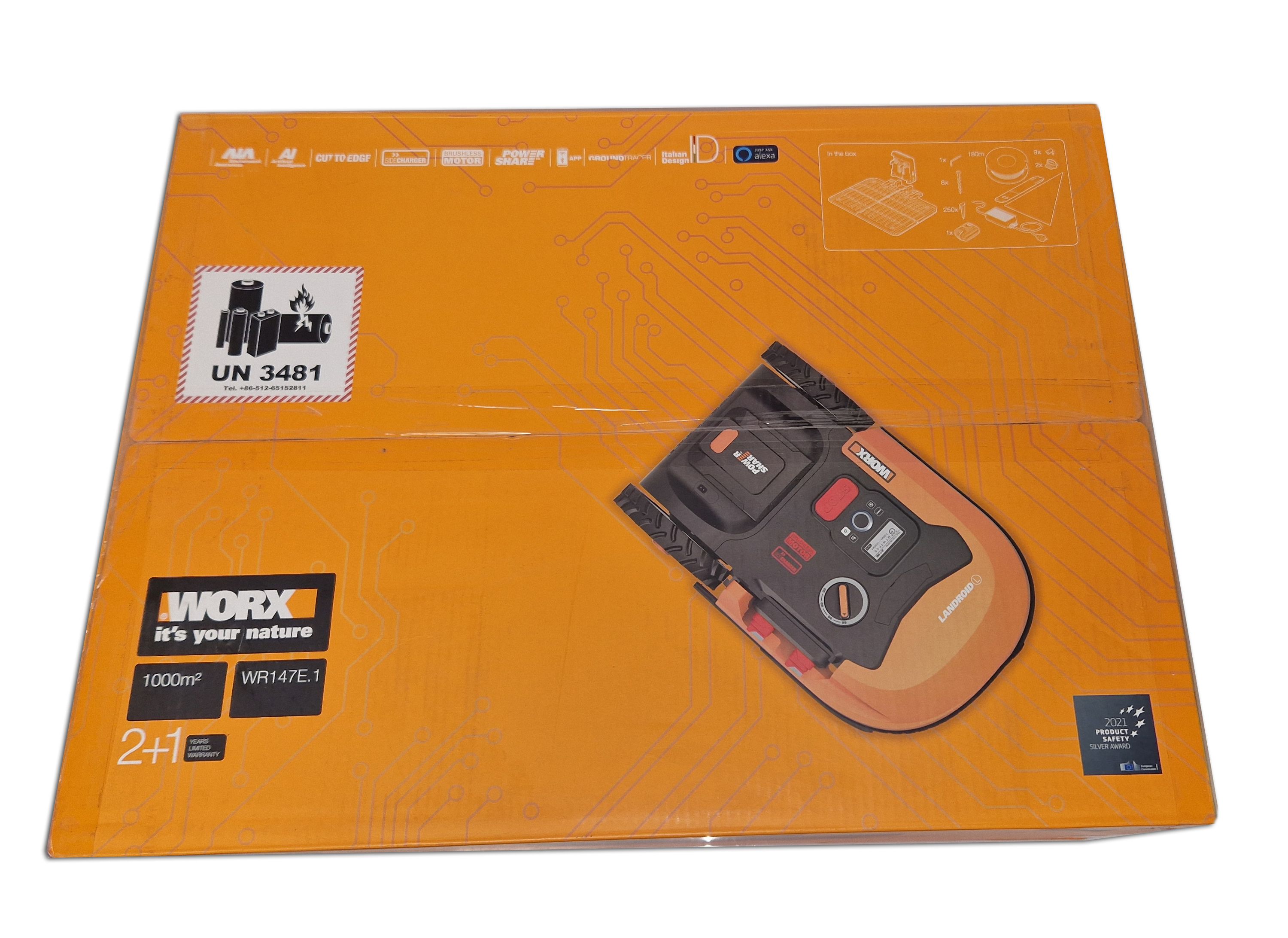 WORX L1000 Landroid Mähroboter WR147E.1 Modell 2021