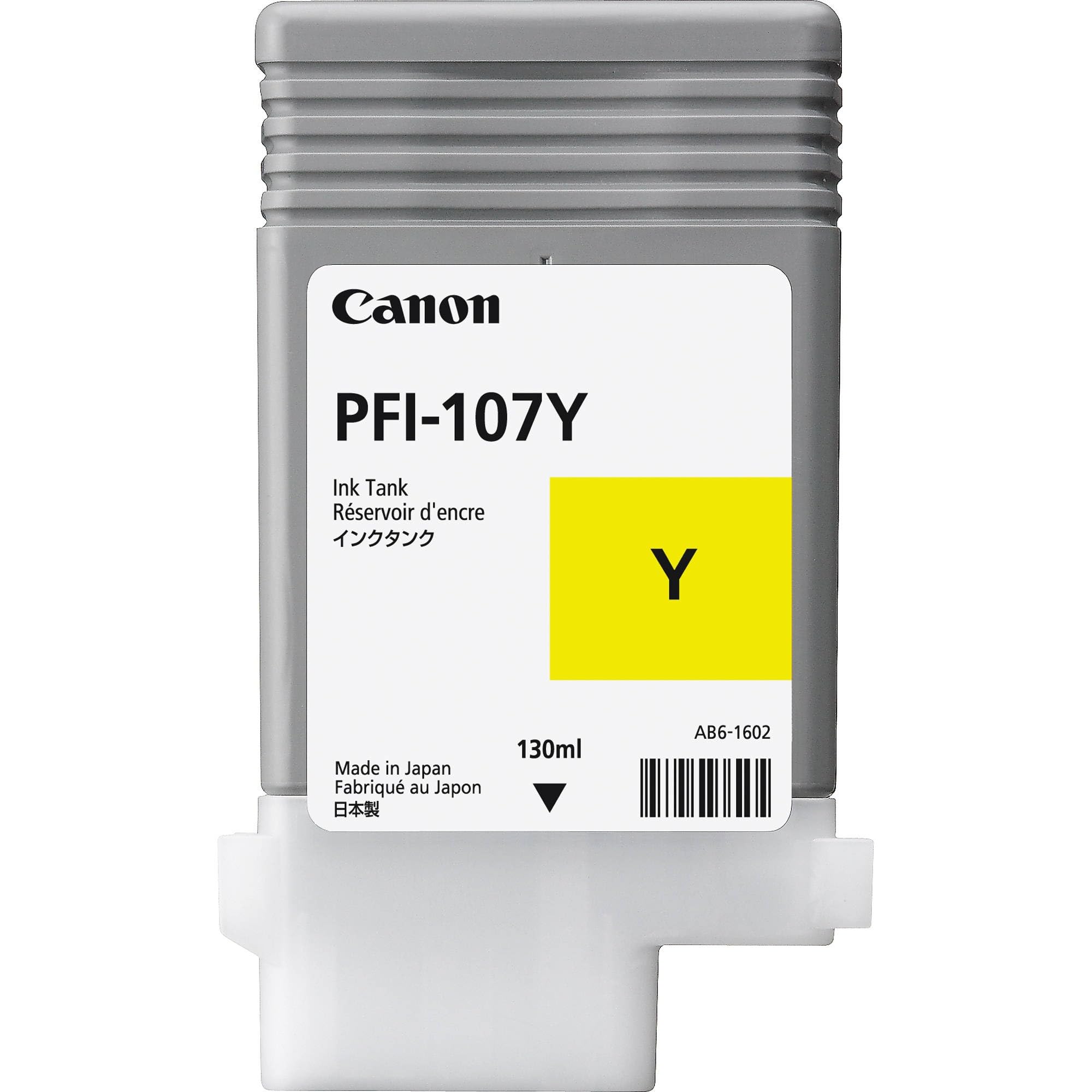 Canon PFI-107Y Tinte gelb Standardkapazität 130ml 1er-Pack