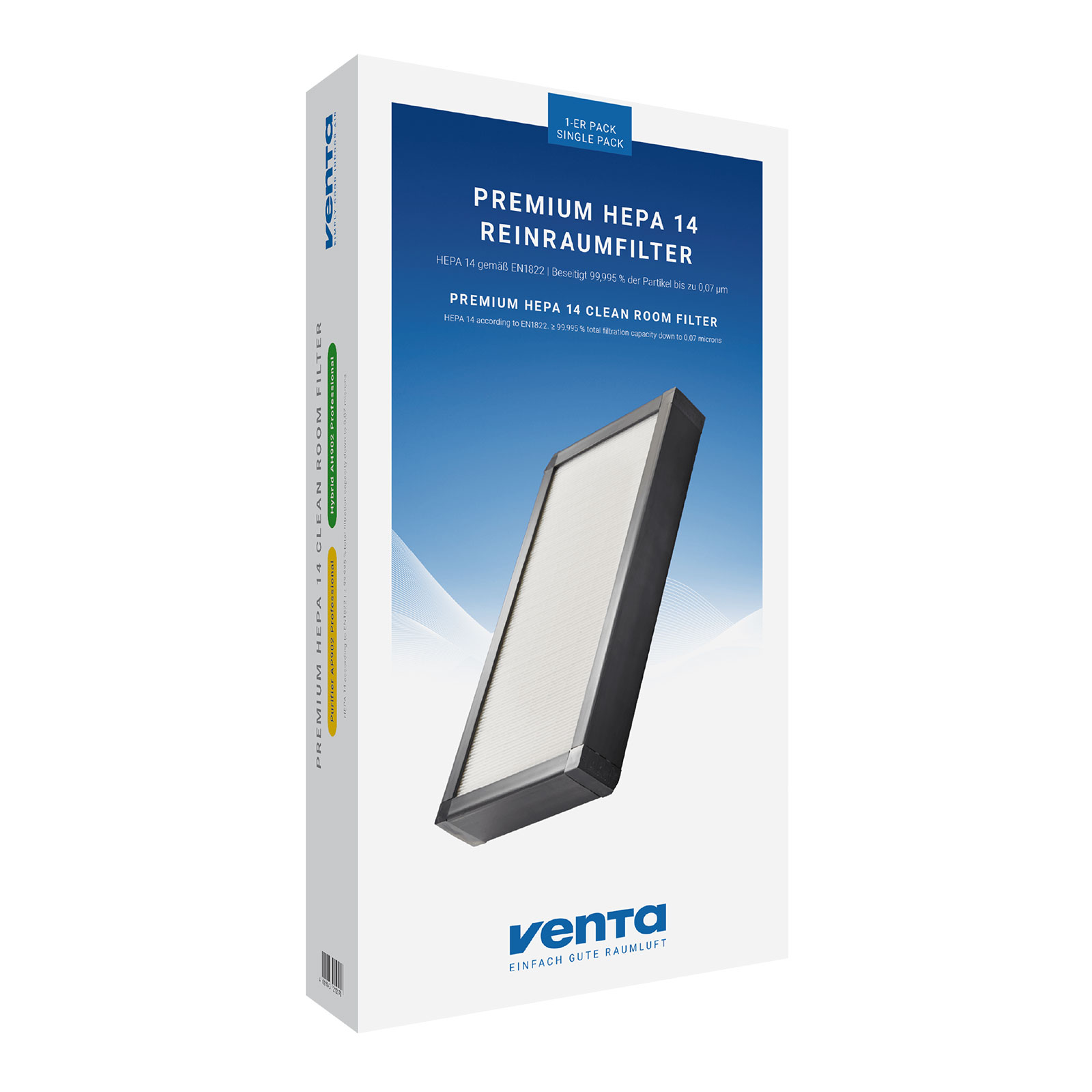 Venta Premium HEPA 14 Reinraumfilter