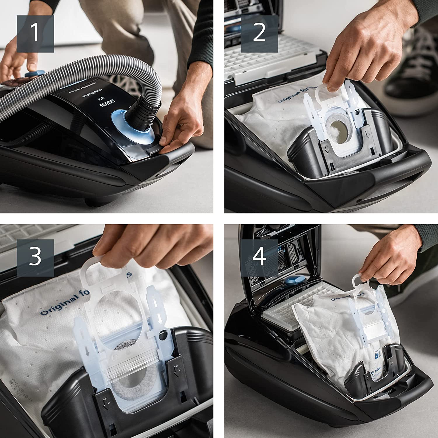 Siemens VSQ5X1230 Bodenstaubsauger Siemens VSQ5X1230 Bodenstaubsauger