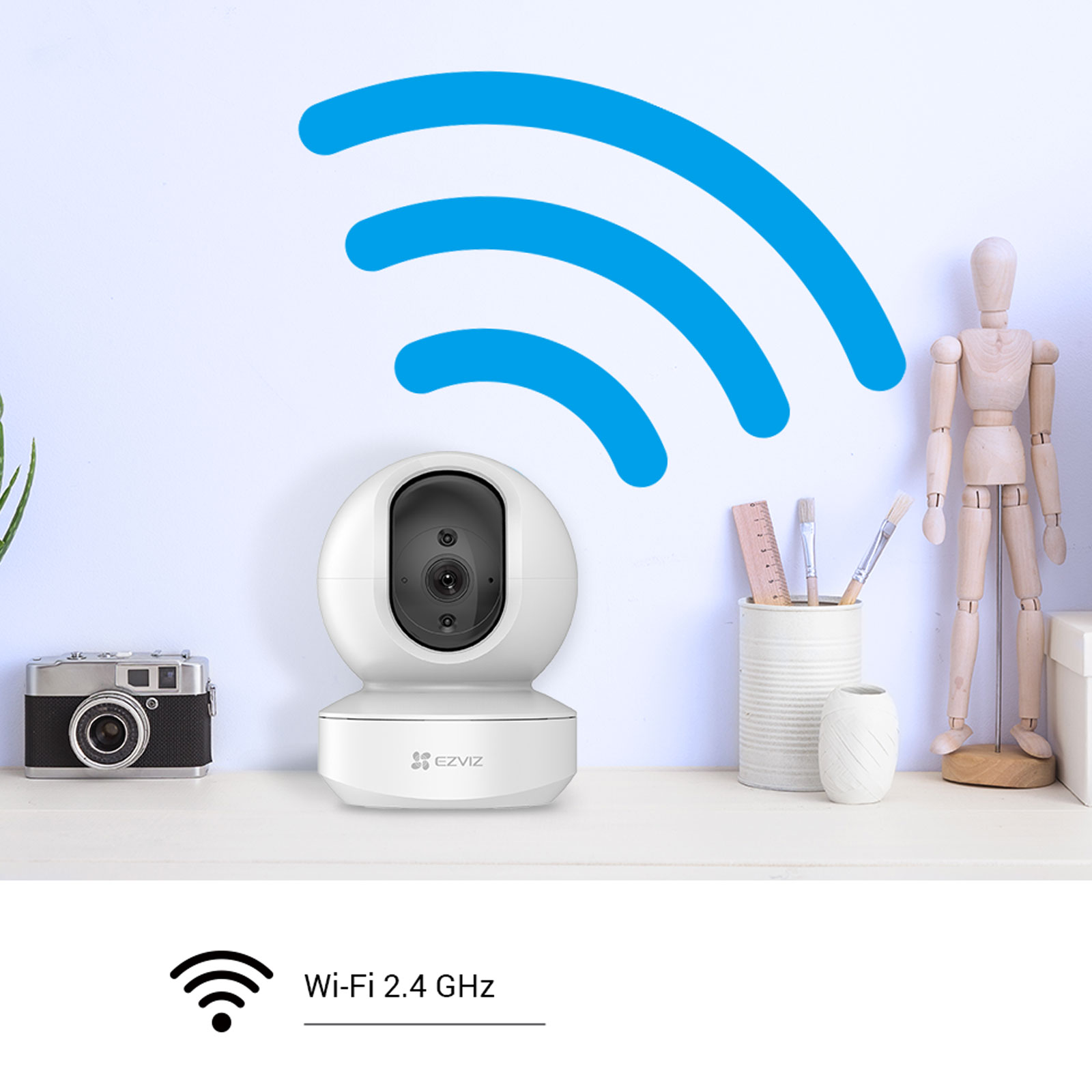 EZVIZ TY1 Full-HD Intelligente schwenk- und neigbare WLAN-Kamera