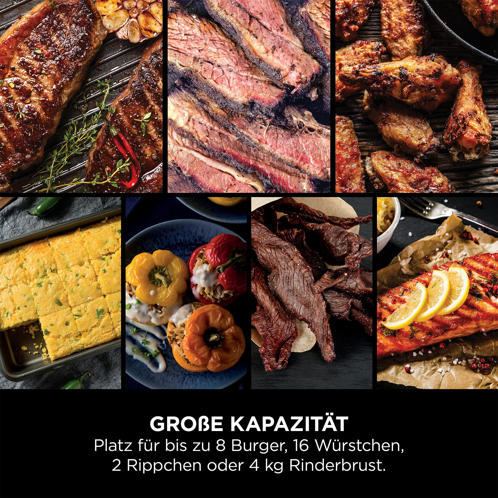 Ninja OG701EU Woodfire Elektrischer Outdoor Grill & Smoker