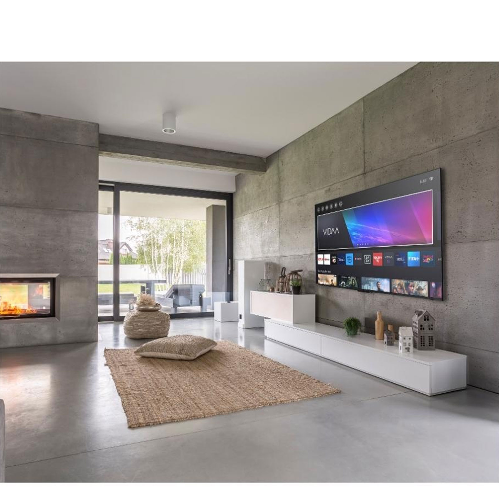 TOSHIBA 55UV6F68DA LED TV (55 Zoll (139 cm), 4K UHD, HDR, Smart TV, Sprachsteuerung (Alexa), Dolby Atmos, VIDAA)