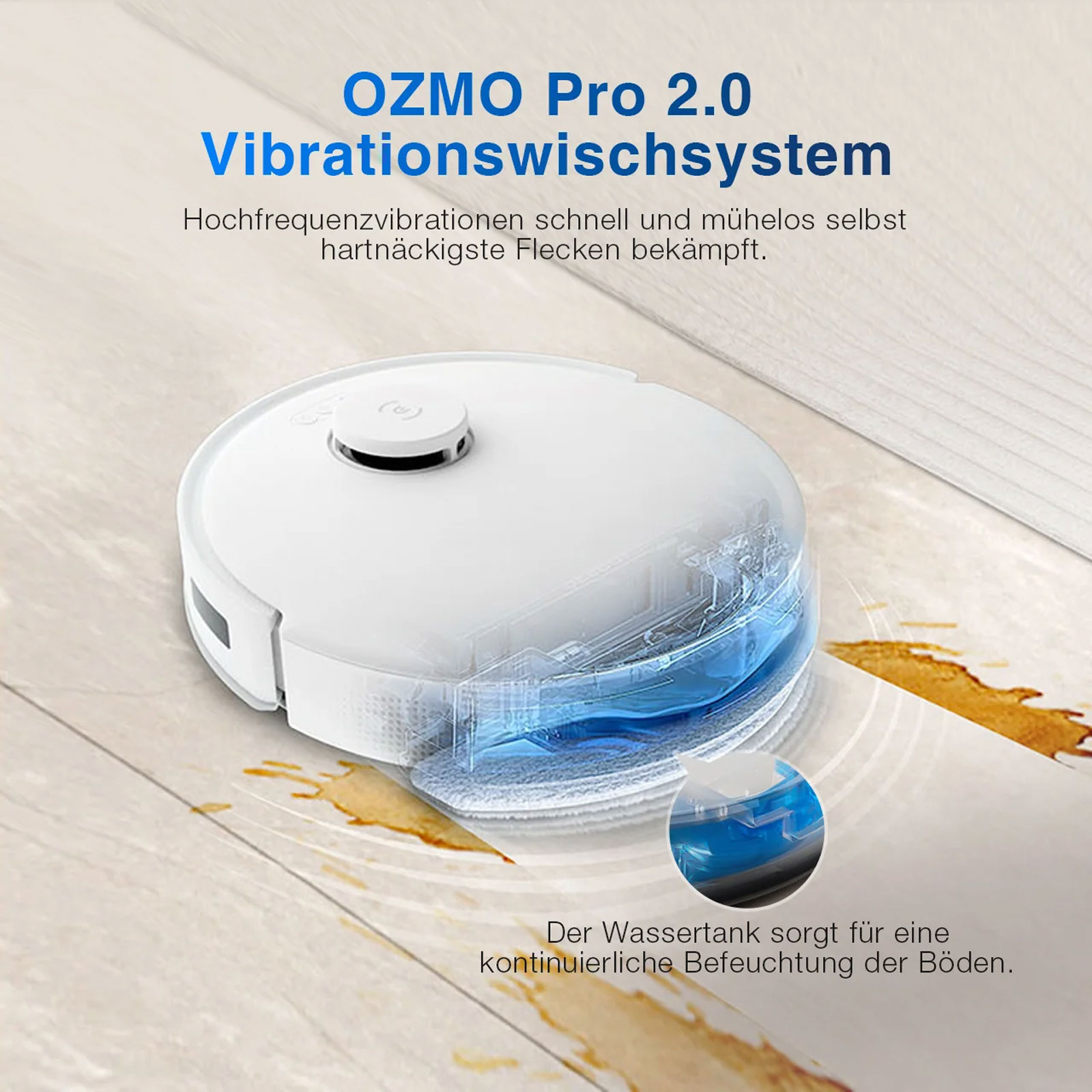 ECOVACS Deebot N20 Pro Plus Saugroboter mit Wischfunktion