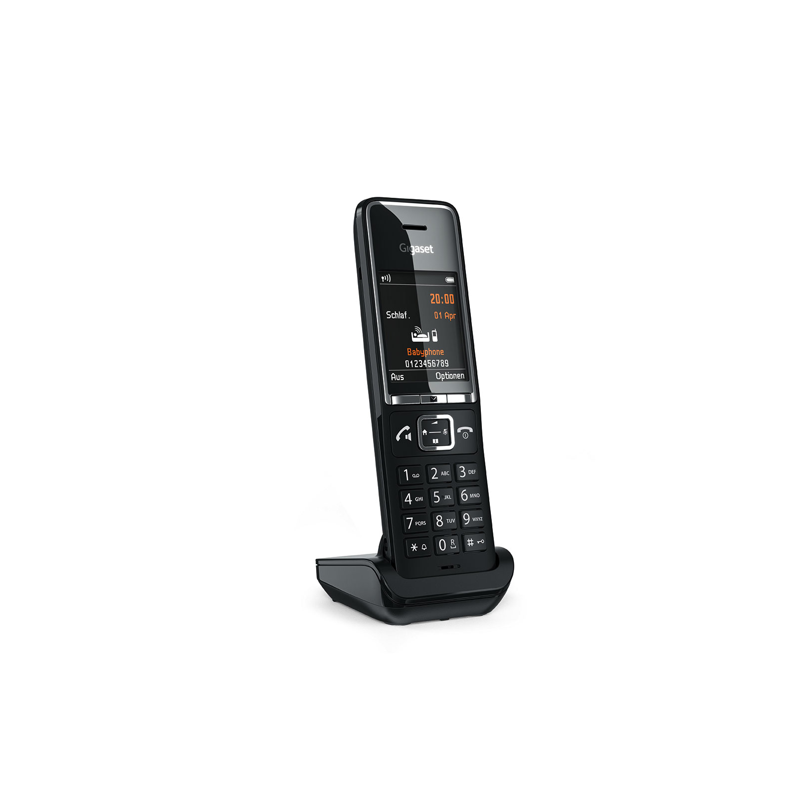 Gigaset C550HX SCHWARZ Schnurloses-Telefon