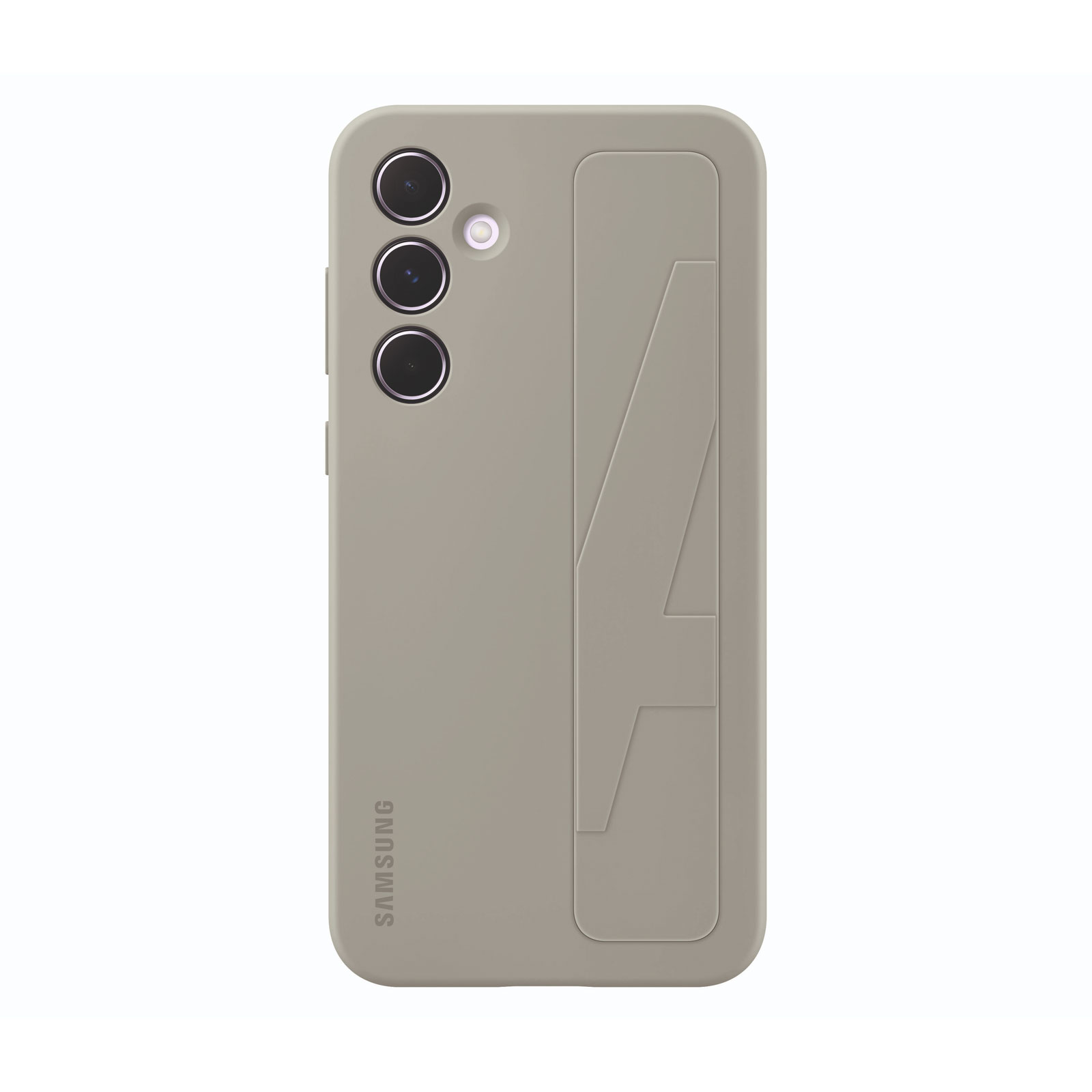 Samsung EF-GA556 für Galaxy A55 Standing Grip Case Grey Handyhülle (EF-GA556TJEGWW)