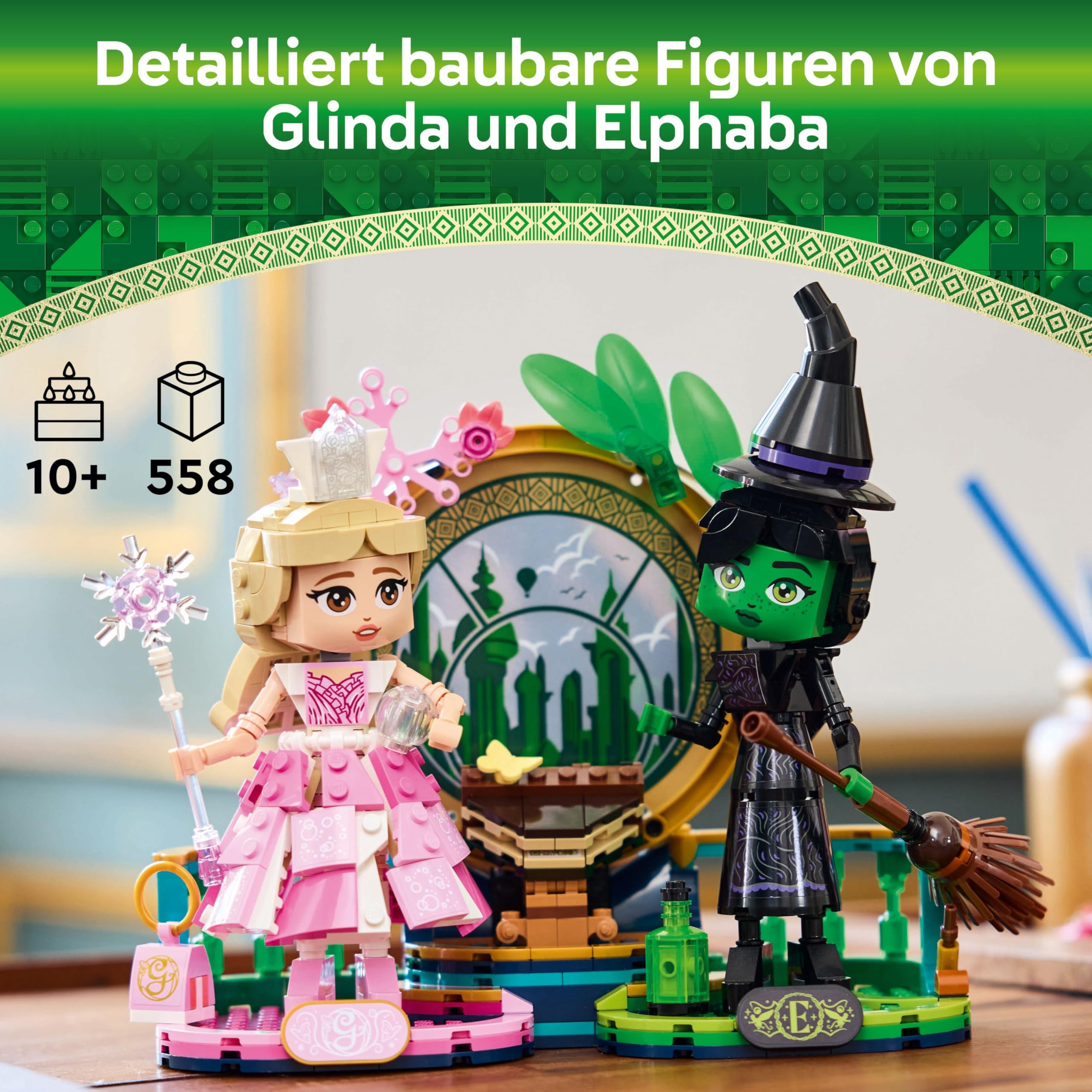 LEGO Wicked - Elphaba & Glinda Figuren