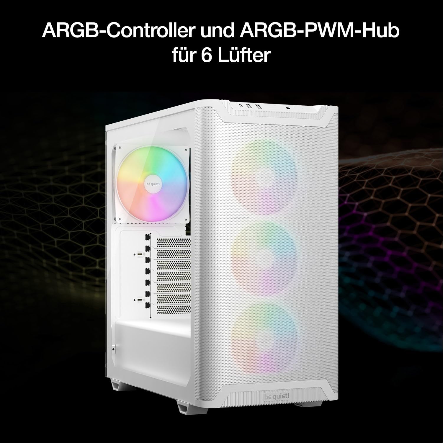 be quiet! Pure Base 501 LX White PC-Gehäuse