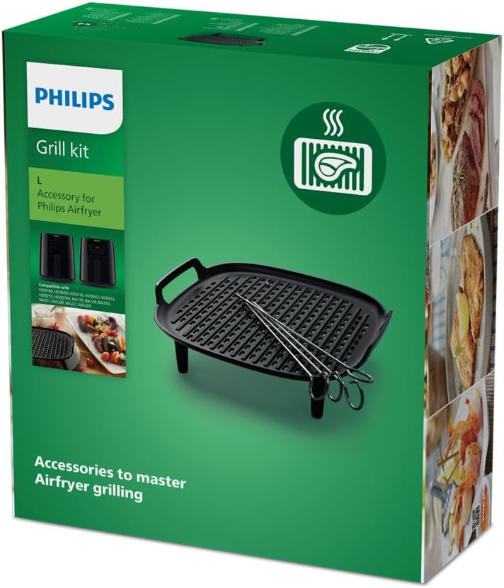 Philips HD9926/00 Grillplatte & Spieße