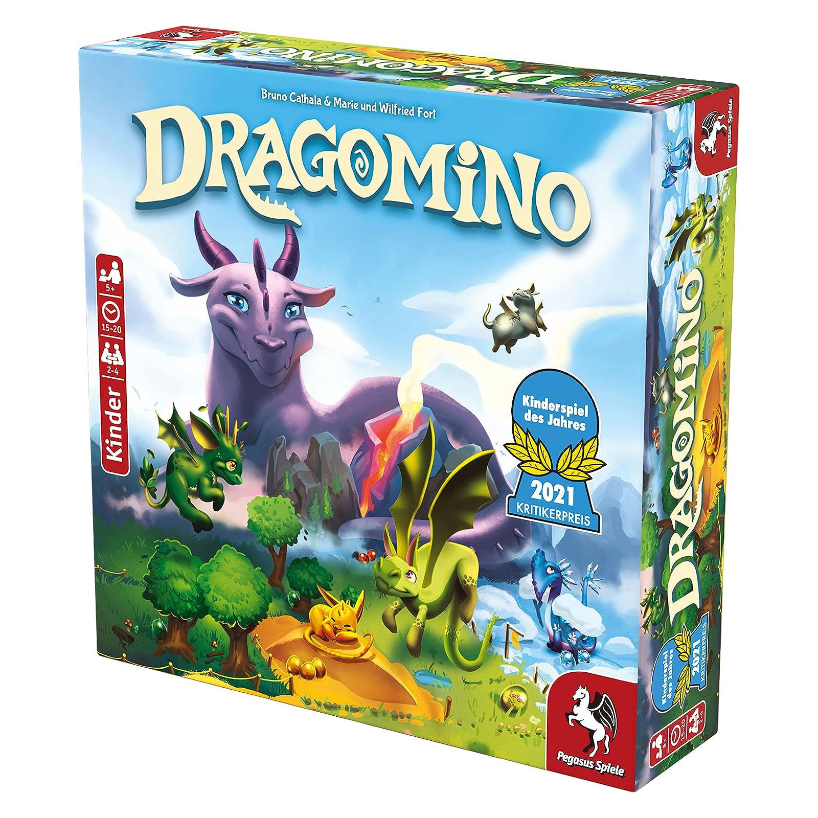 Pegasus Spiele Dragomino 57111G Brettspiel