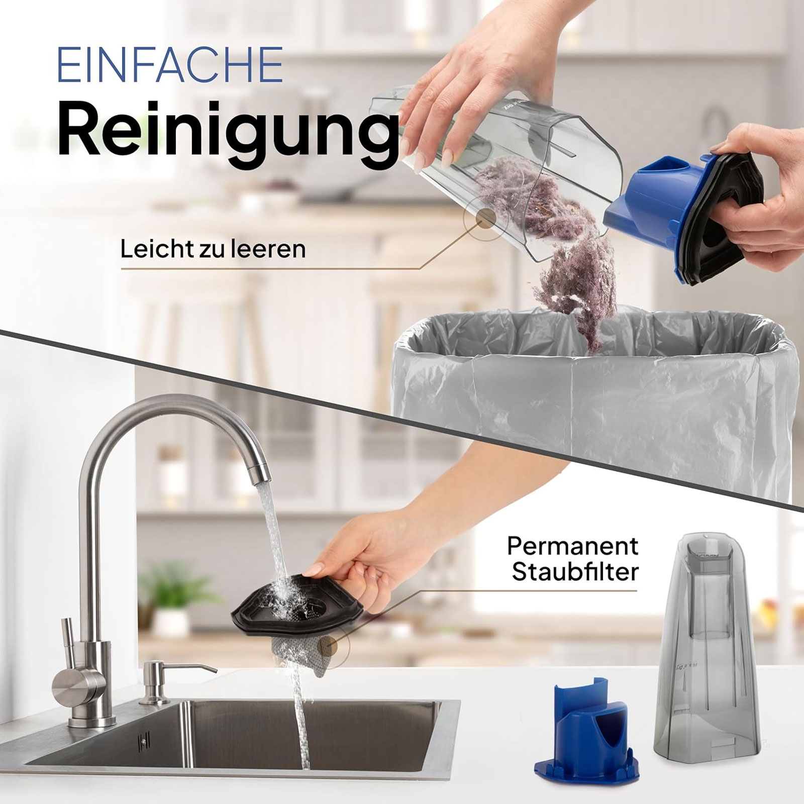 PROFI CARE PC-AKS 3034 Akku-Handstaubsauger ohne Stiel PROFI CARE PC-AKS 3034 Akku-Handstaubsauger ohne Stiel