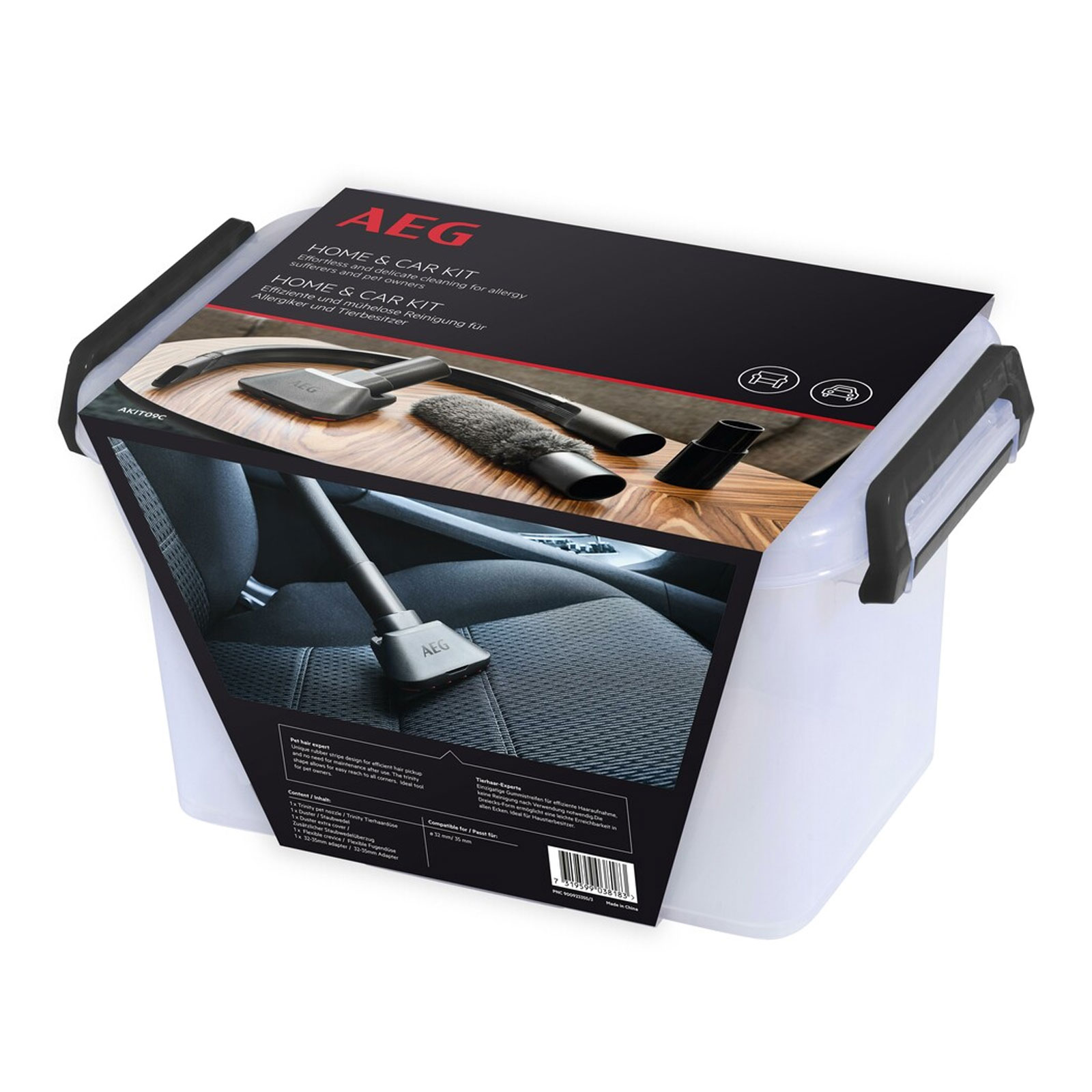 AEG AKIT09C Home & Car-Kit für VX4-7 / LX4-7
