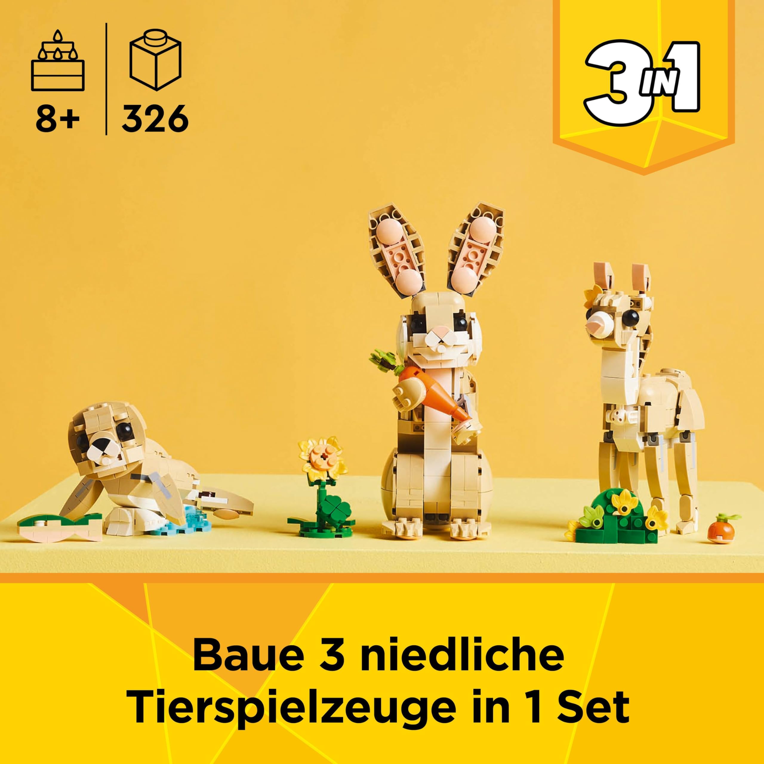 LEGO Creator 3in1 Häschen 31162