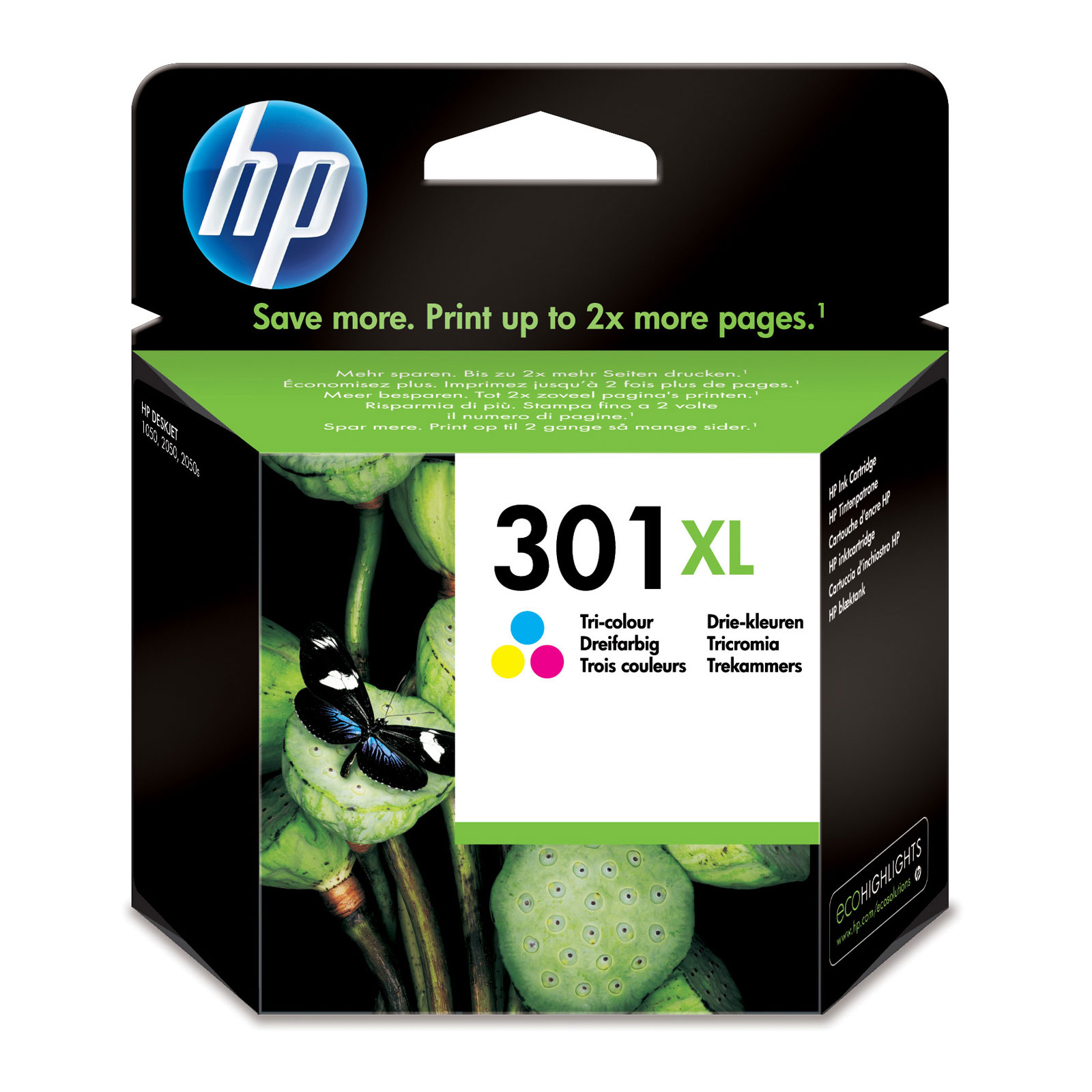 HP 301XL cyan/magenta/gelb Druckerpatrone