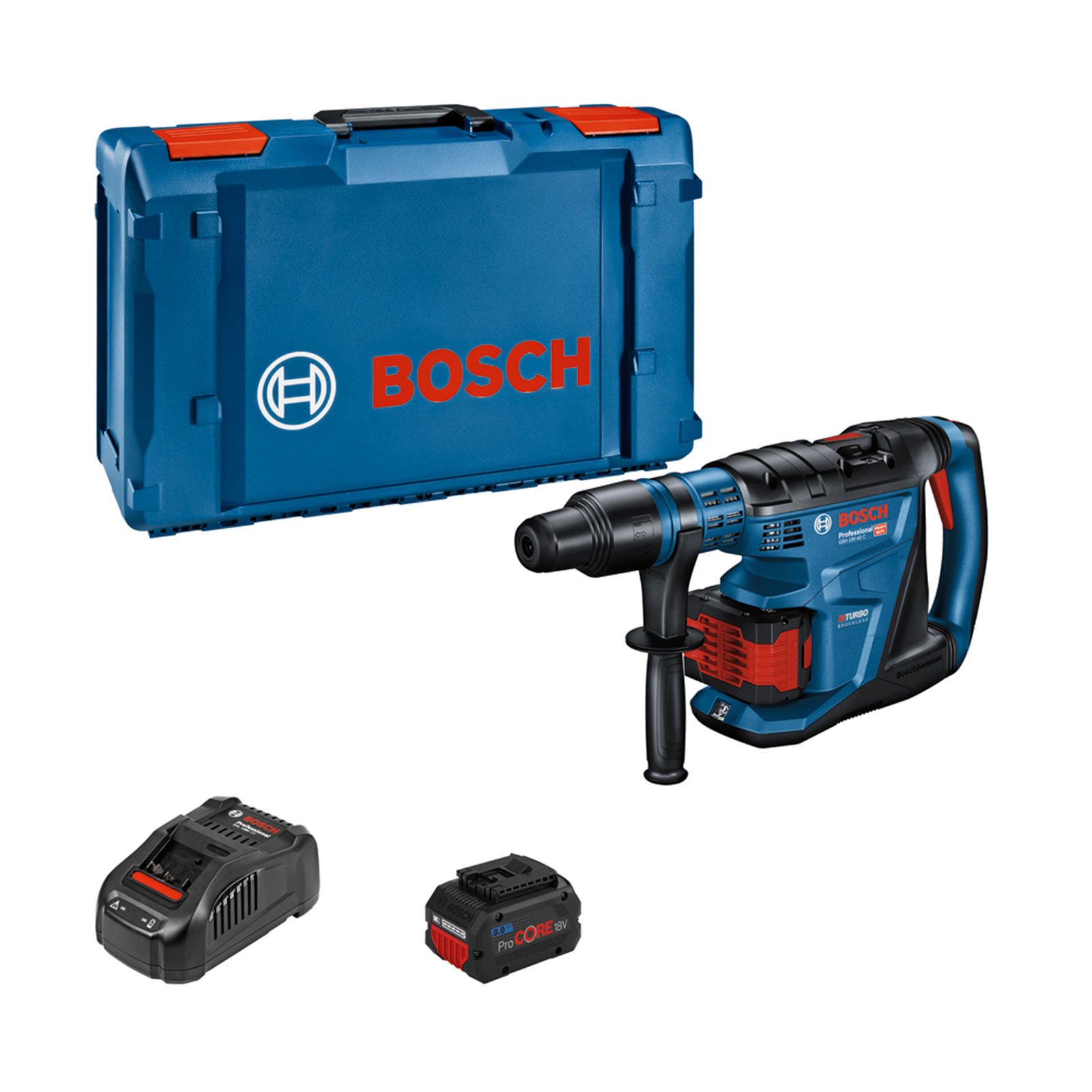 Bosch Professional GBH 18V-40 C 2x8,0Ah; XL-BOXX