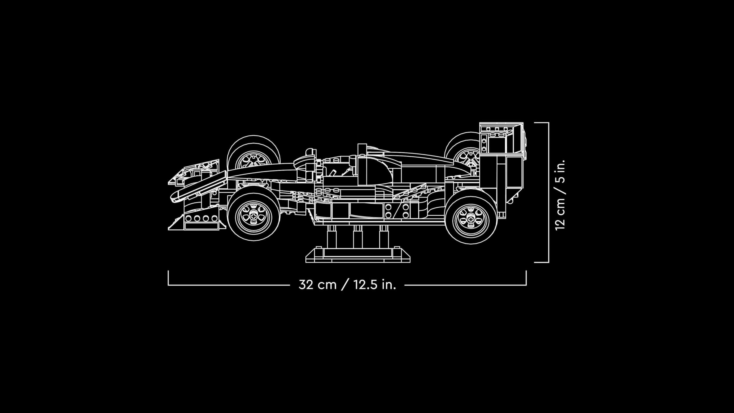 LEGO Icons McLaren MP4/4 & Ayrton Senna Modellauto Set