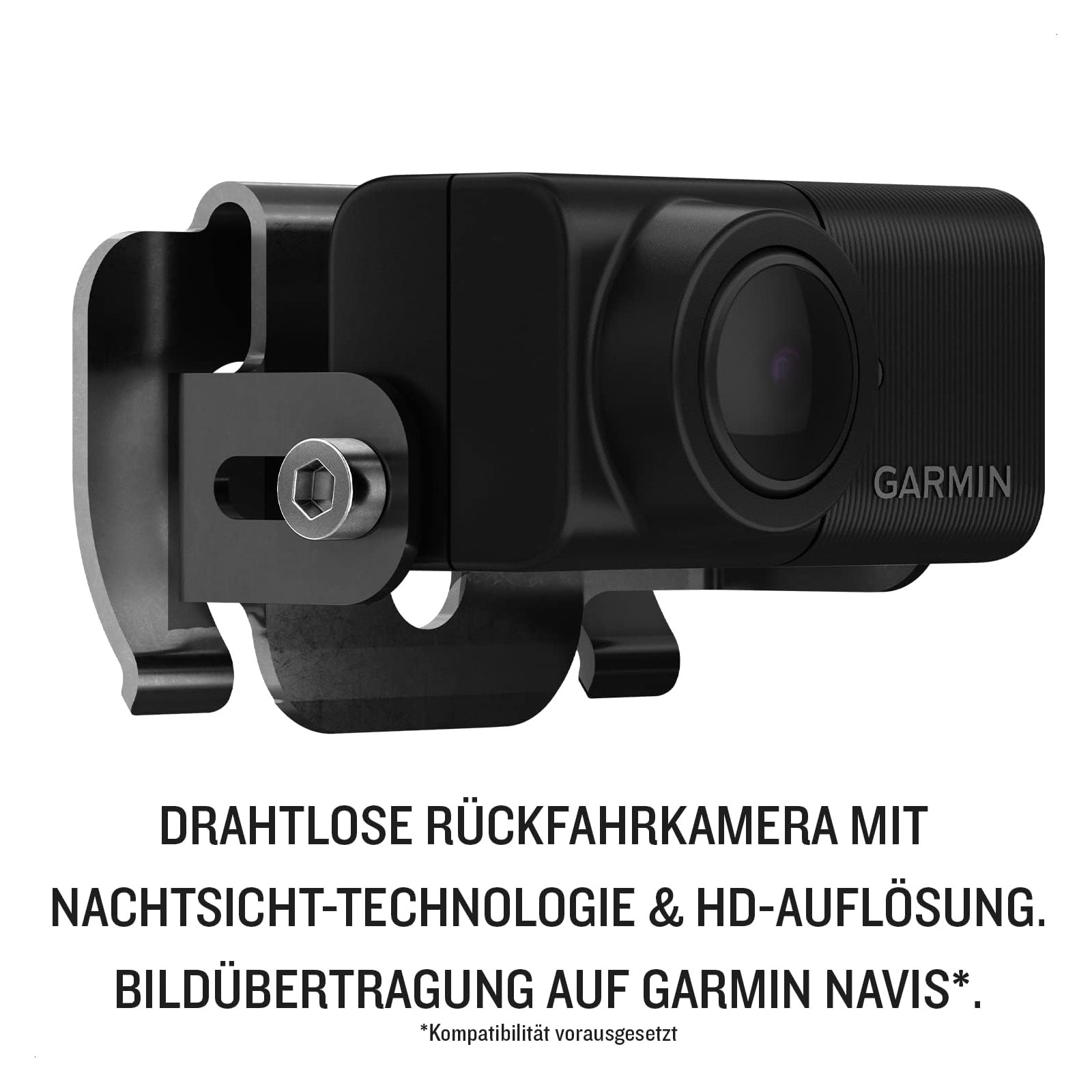 Garmin Drahtlose Rückfahrkamera BC 50 mit Nummernschildhalterung