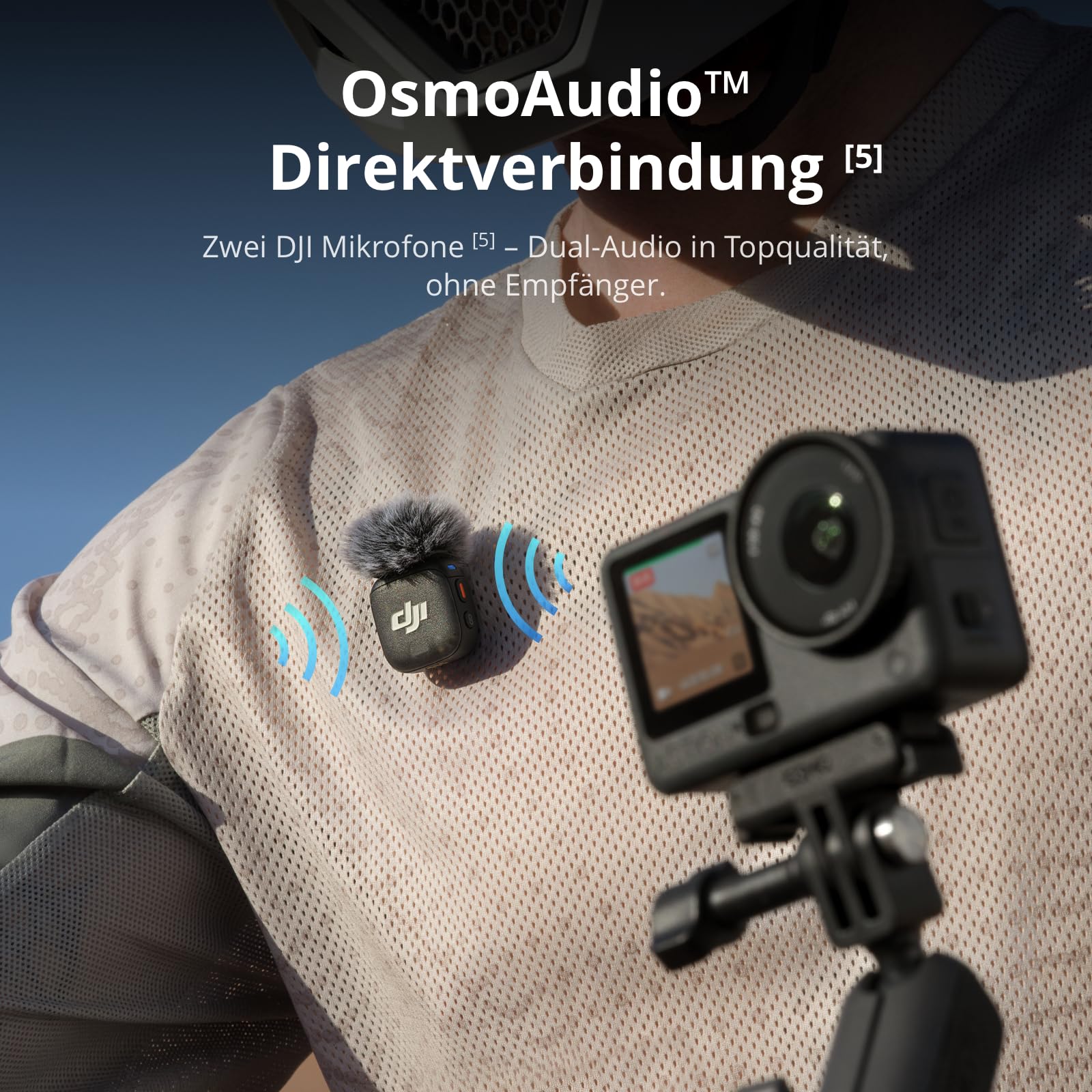 DJI Osmo Action 6 Standard-Combo, Action-Cam mit 1/1,1″