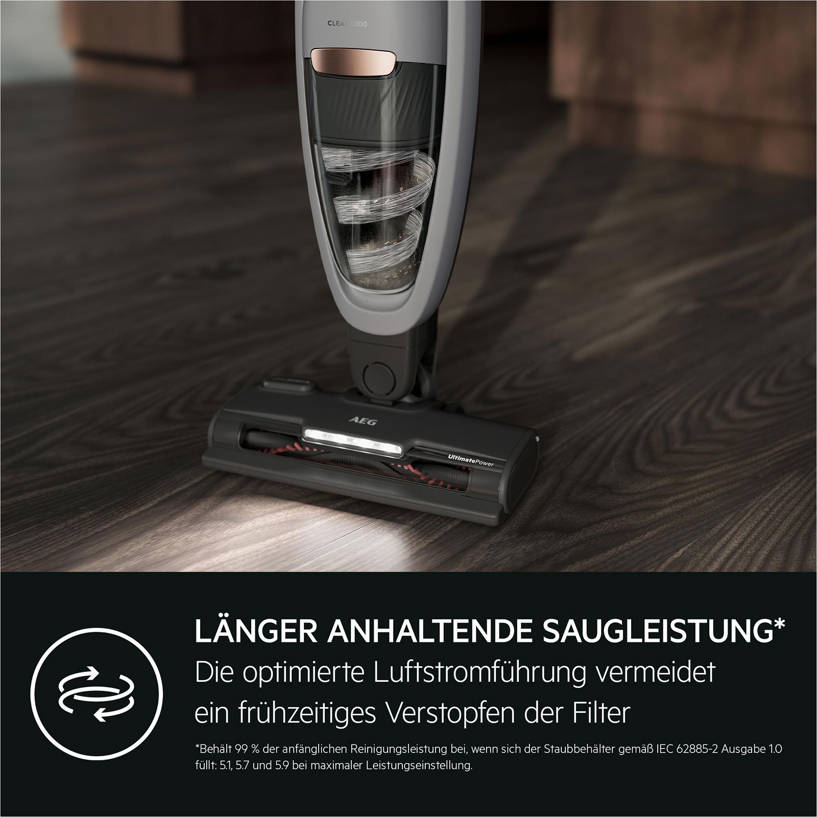 AEG Akku-Handstaubsauger mit Stiel Clean 5000 AS52CB25UG AEG Akku-Handstaubsauger mit Stiel Clean 5000 AS52CB25UG