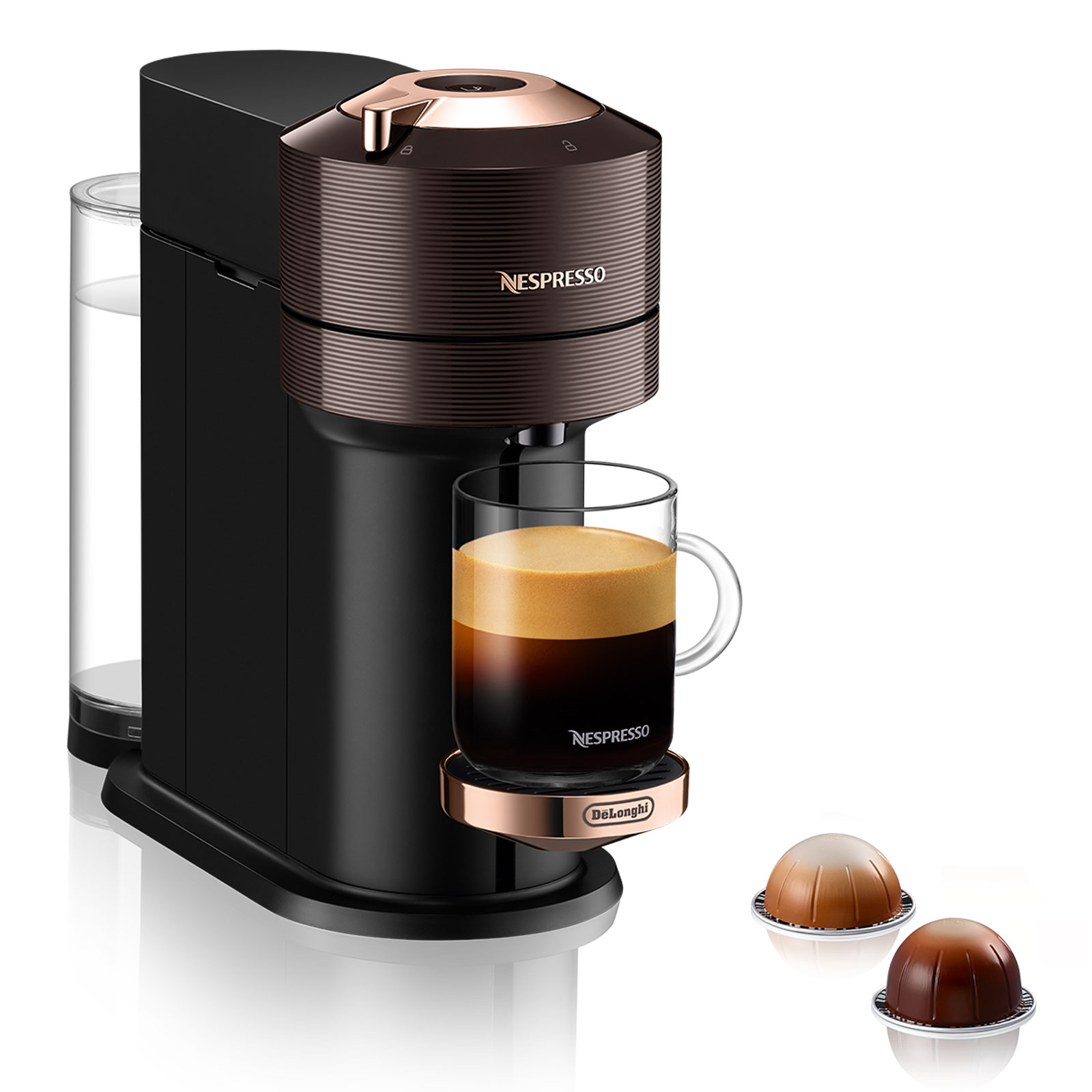 Nespresso Vertuo Next Premium Rich Brown REFURBISHED Nespresso Vertuo Next Premium Rich Brown REFURBISHED