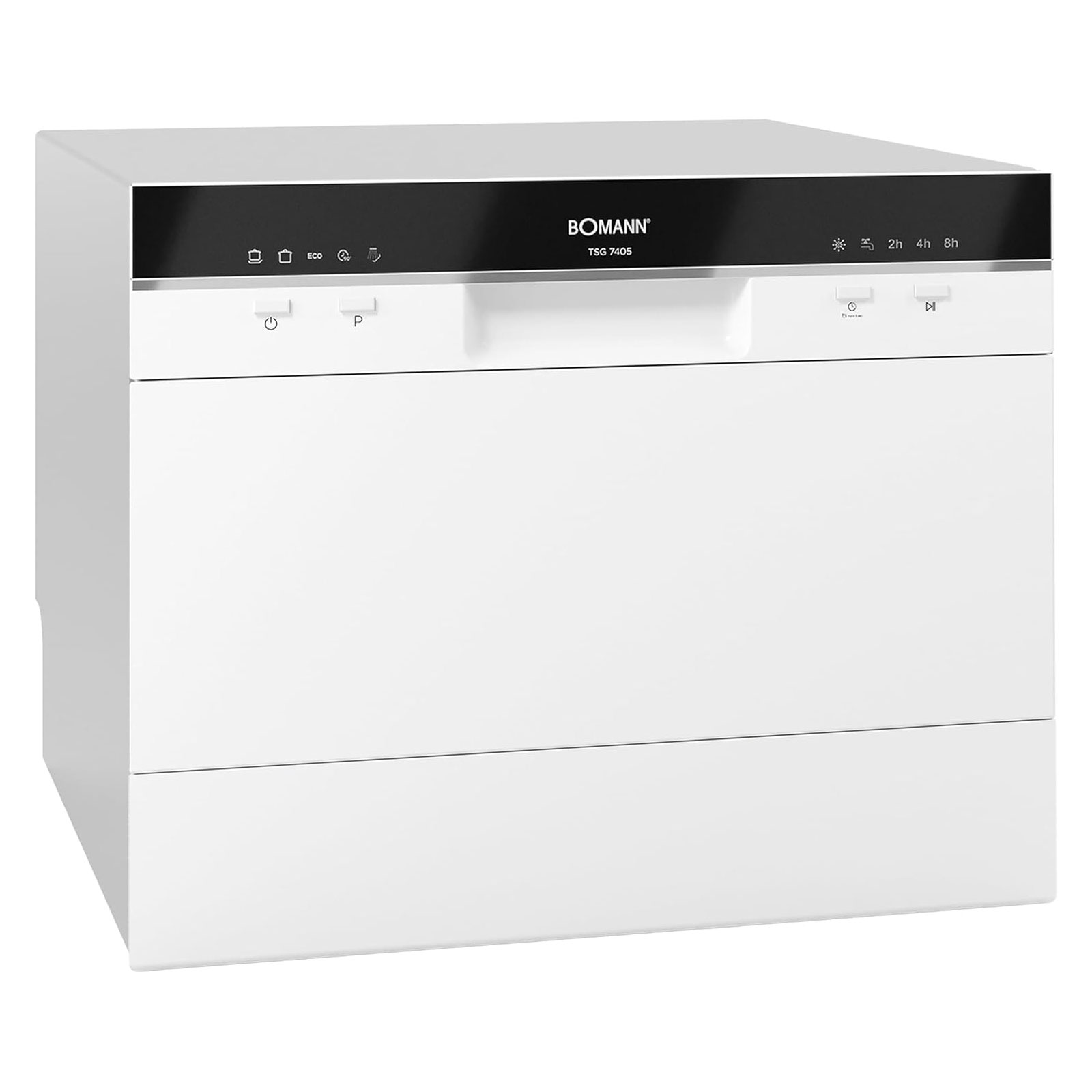 Bomann TSG 7405 Tisch-Geschirrspüler, Weiß