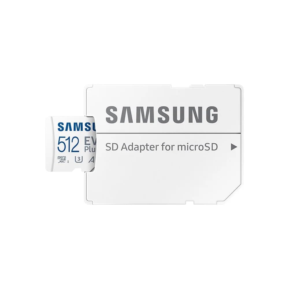 Samsung EVO Plus microSD-Speicherkarte (2024) (inkl. SD Adapter) - 512 GB