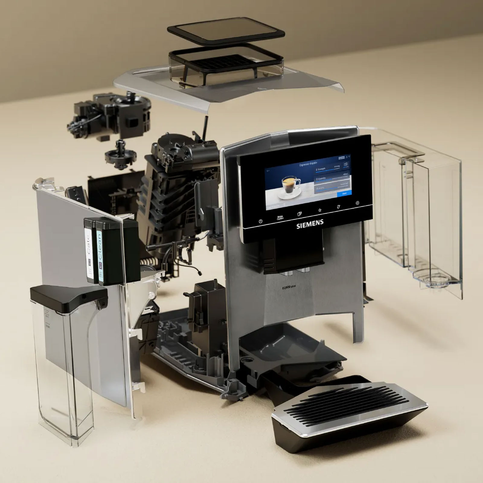 Siemens TQ903DZ3 Kaffeevollautomat  EQ.9 Plus Edelstahl Siemens TQ903DZ3 Kaffeevollautomat  EQ.9 Plus Edelstahl