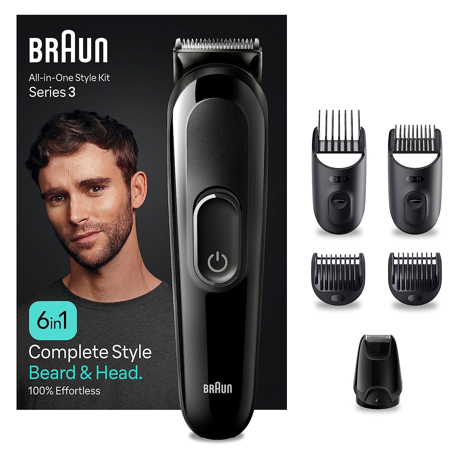 Braun Series 3 MGK3410 All-In-One Styling Set 6-in-1