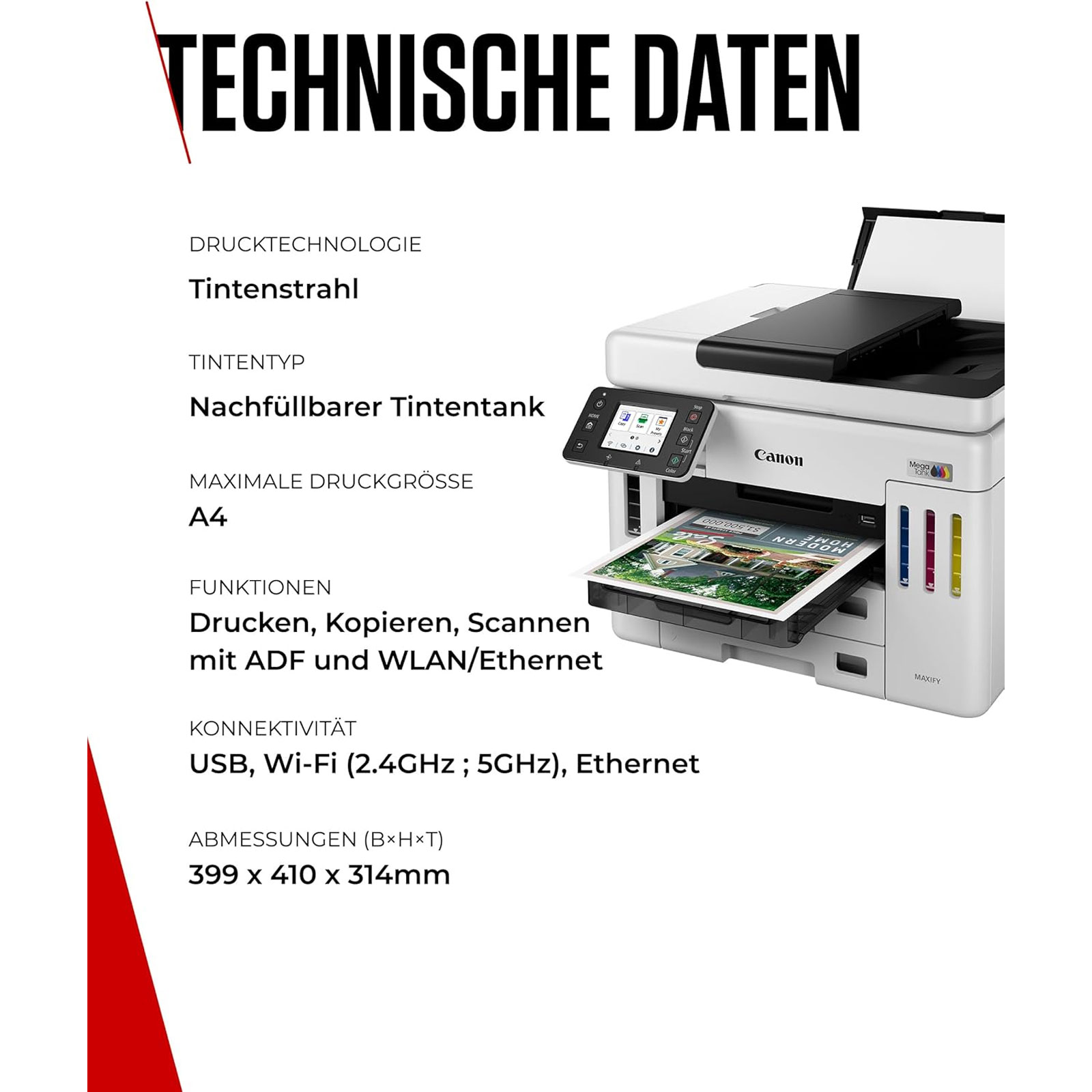 CANON MAXIFY GX 7150 Tintenstrahldrucker