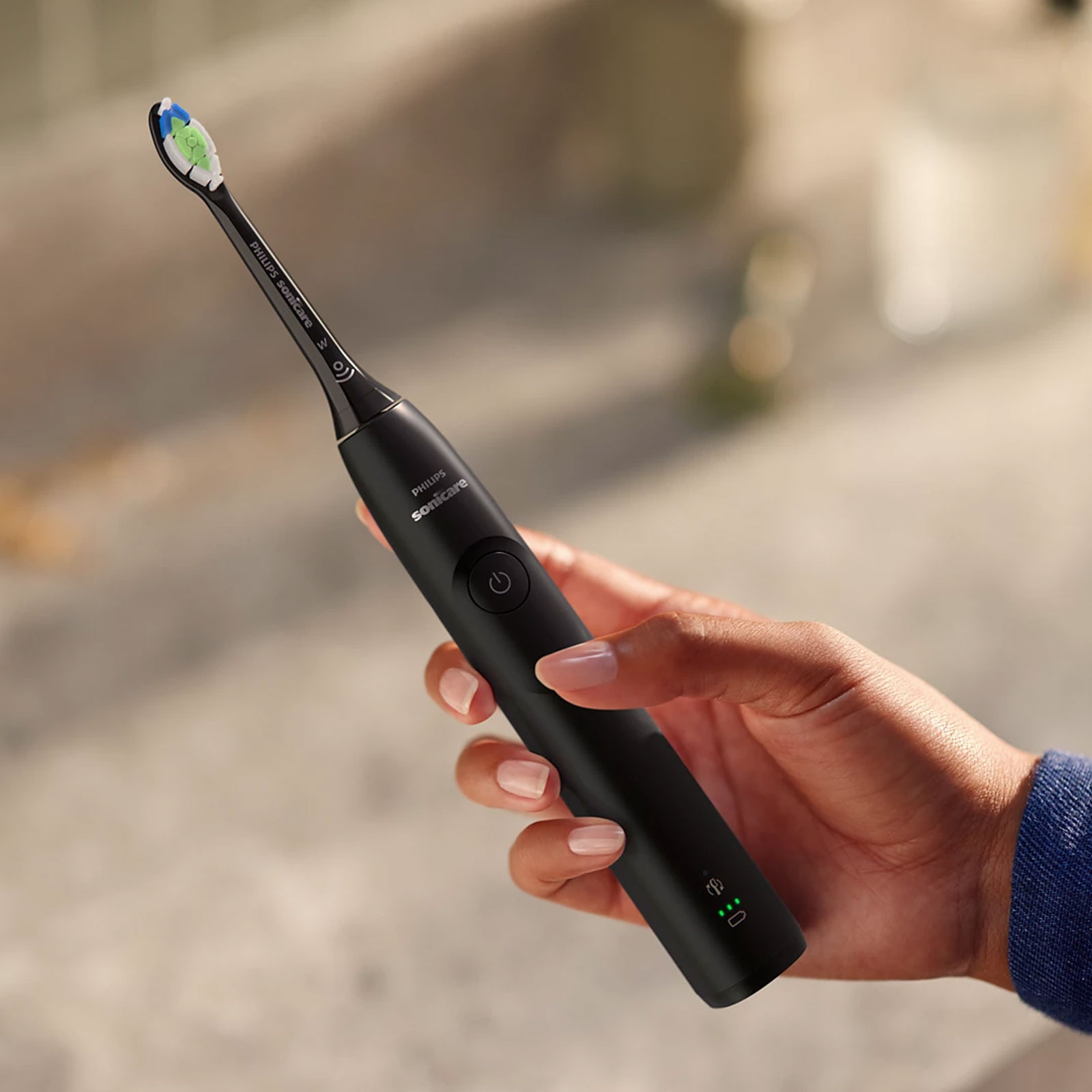 Philips Schallzahnbürste Sonicare 5300 HX7101/02 sw