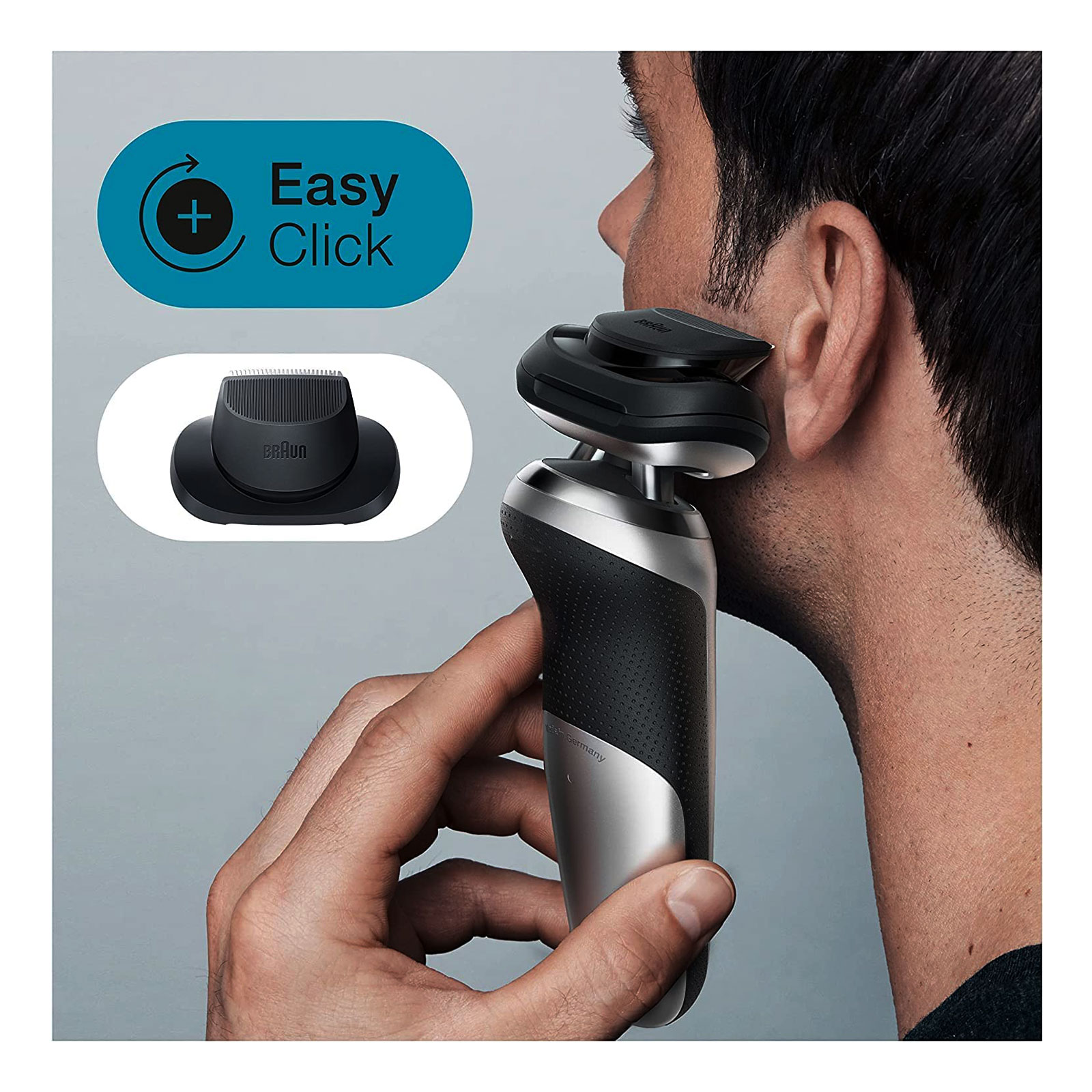 BRAUN Series 7 71-S7200cc silber Herrenrasierer BRAUN Series 7 71-S7200cc silber Herrenrasierer