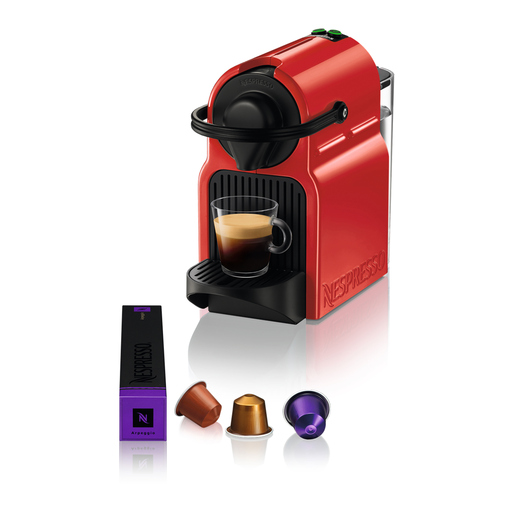 Krups XN 1005 Inissia Nespressoautomat rot