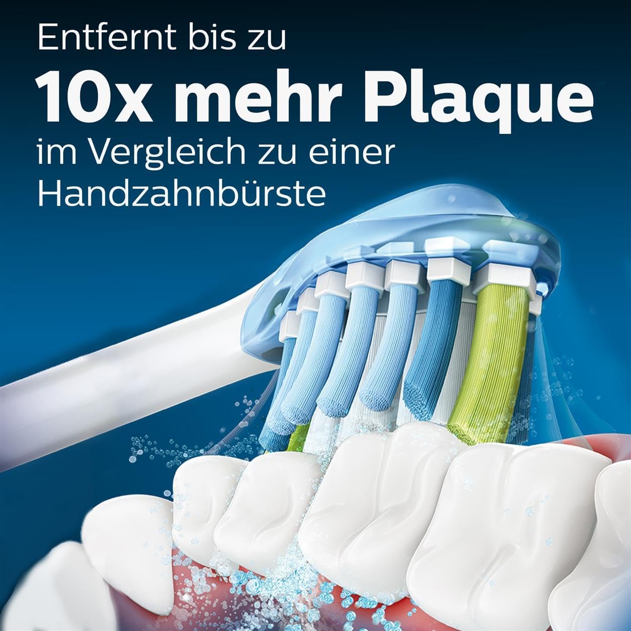 Philips HX9044/17 Premium Plaque Defense Bürstenköpfe 4er Pack