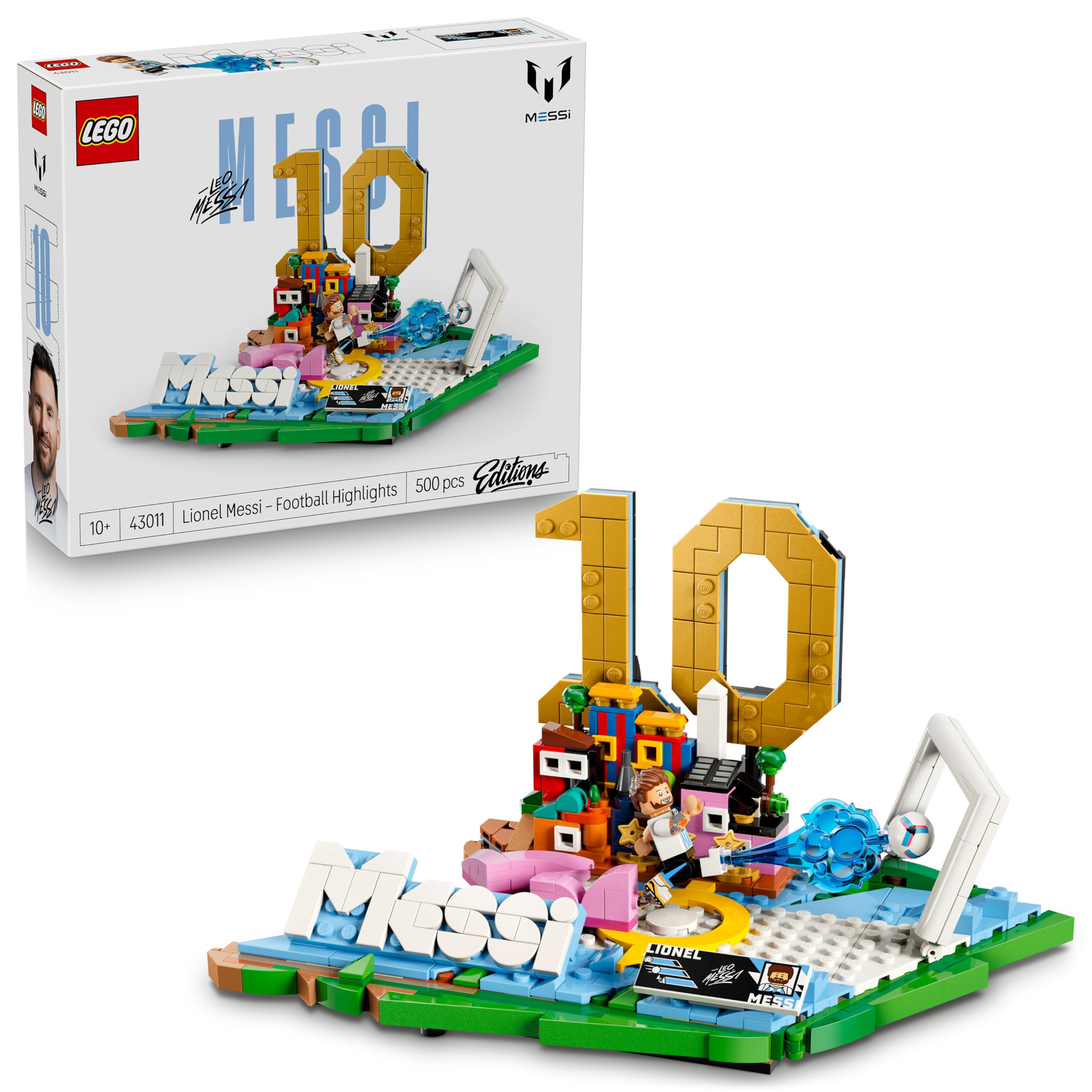LEGO Editions Lionel Messi – Fußball-Highlights Spielzeug