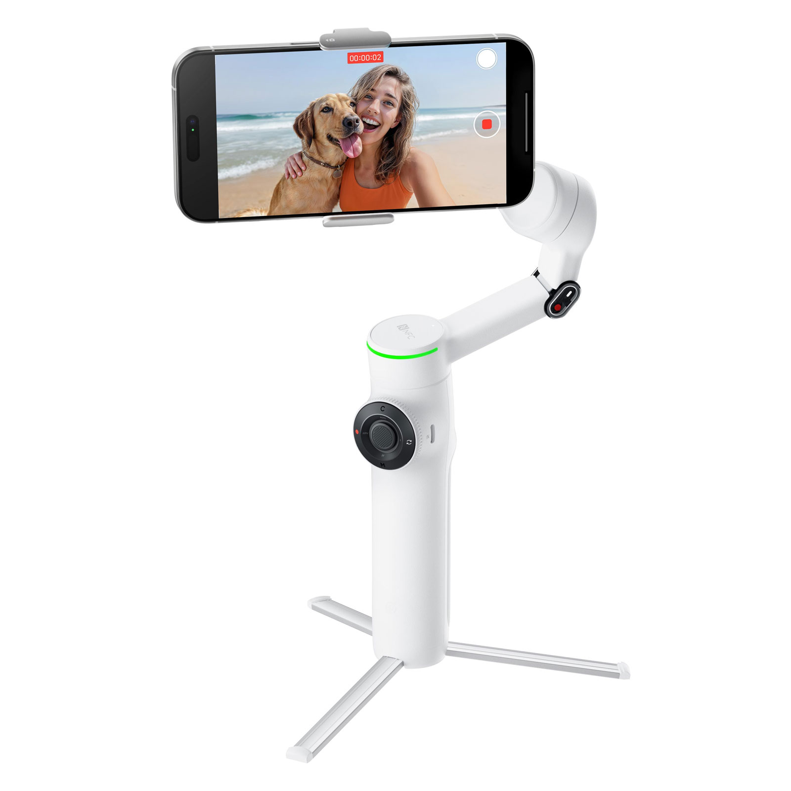 Insta360 Flow 2 Pro Standard Bundle Stone Gray Smartphone-Gimbal