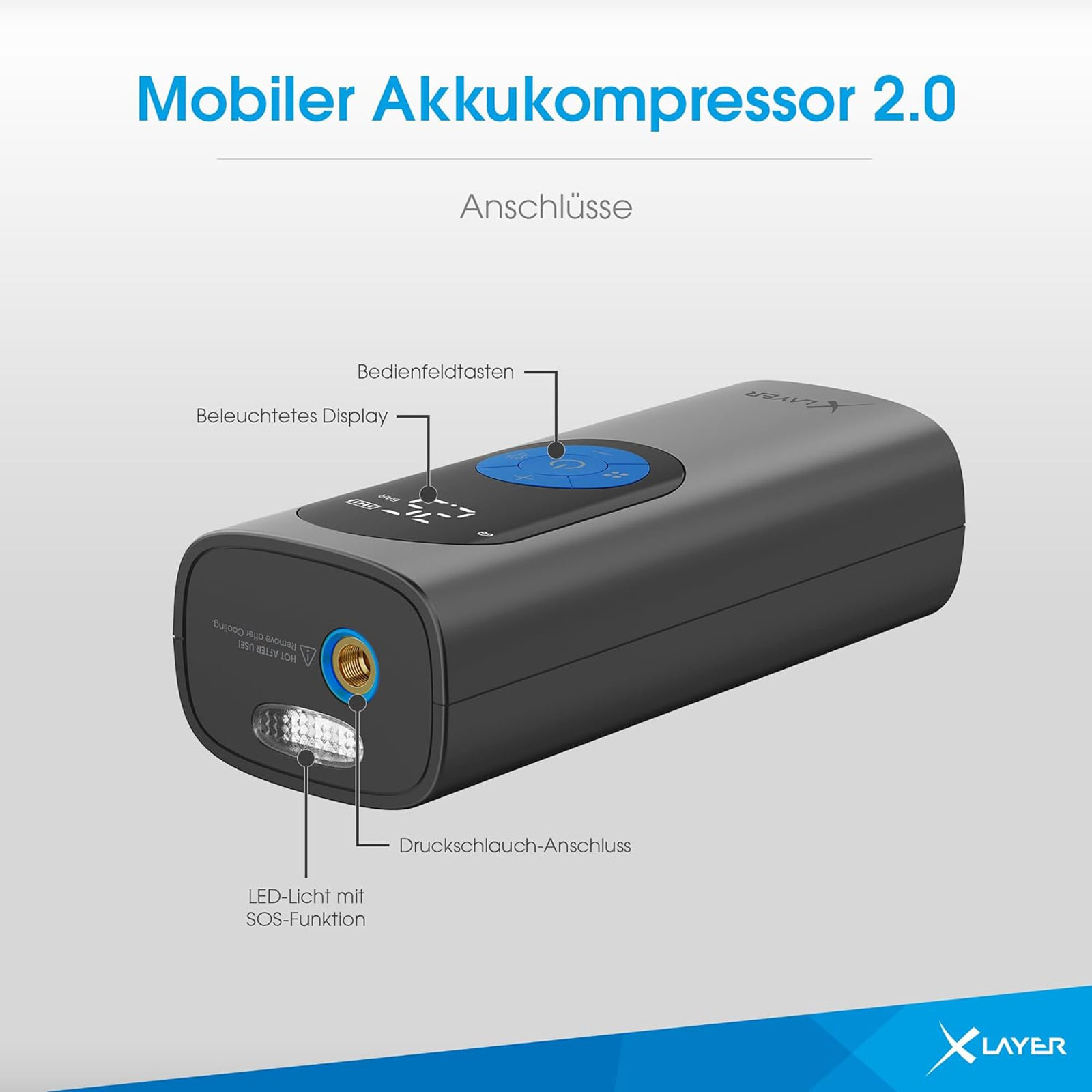 XLA 6.000 MAH AKKUKOMPR. 10.0B