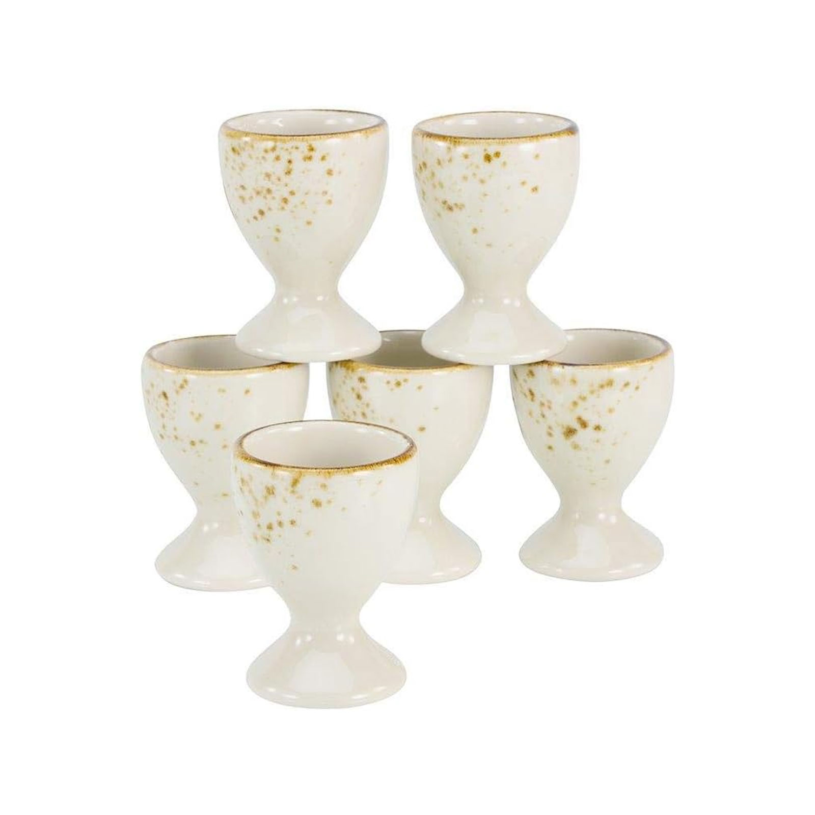 CreaTable Nature Collection 33030 Eierbecher Set, 6-teilig