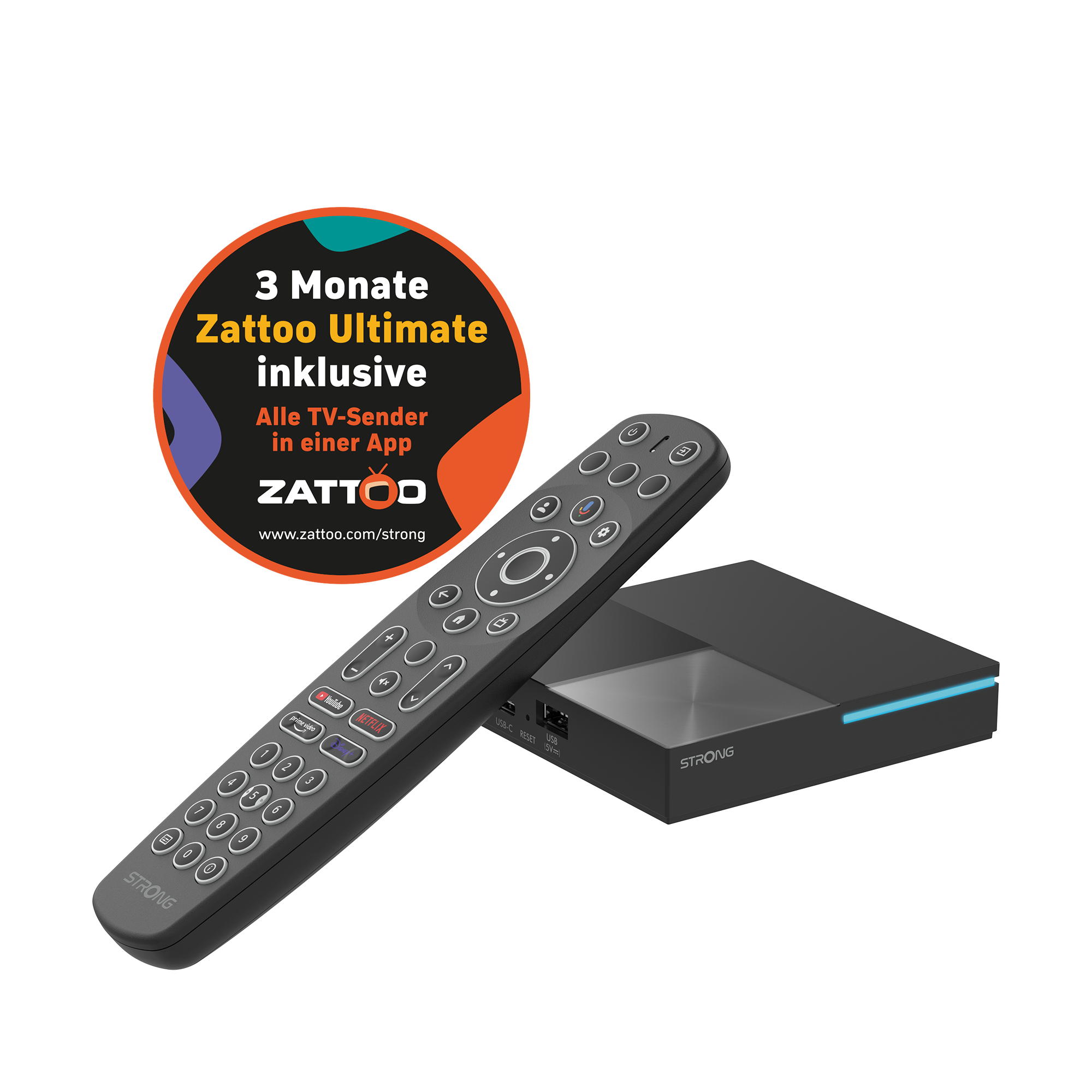 Strong LEAP-S3 PRO Ultimate Premium 4K UHD Streaming TV Box