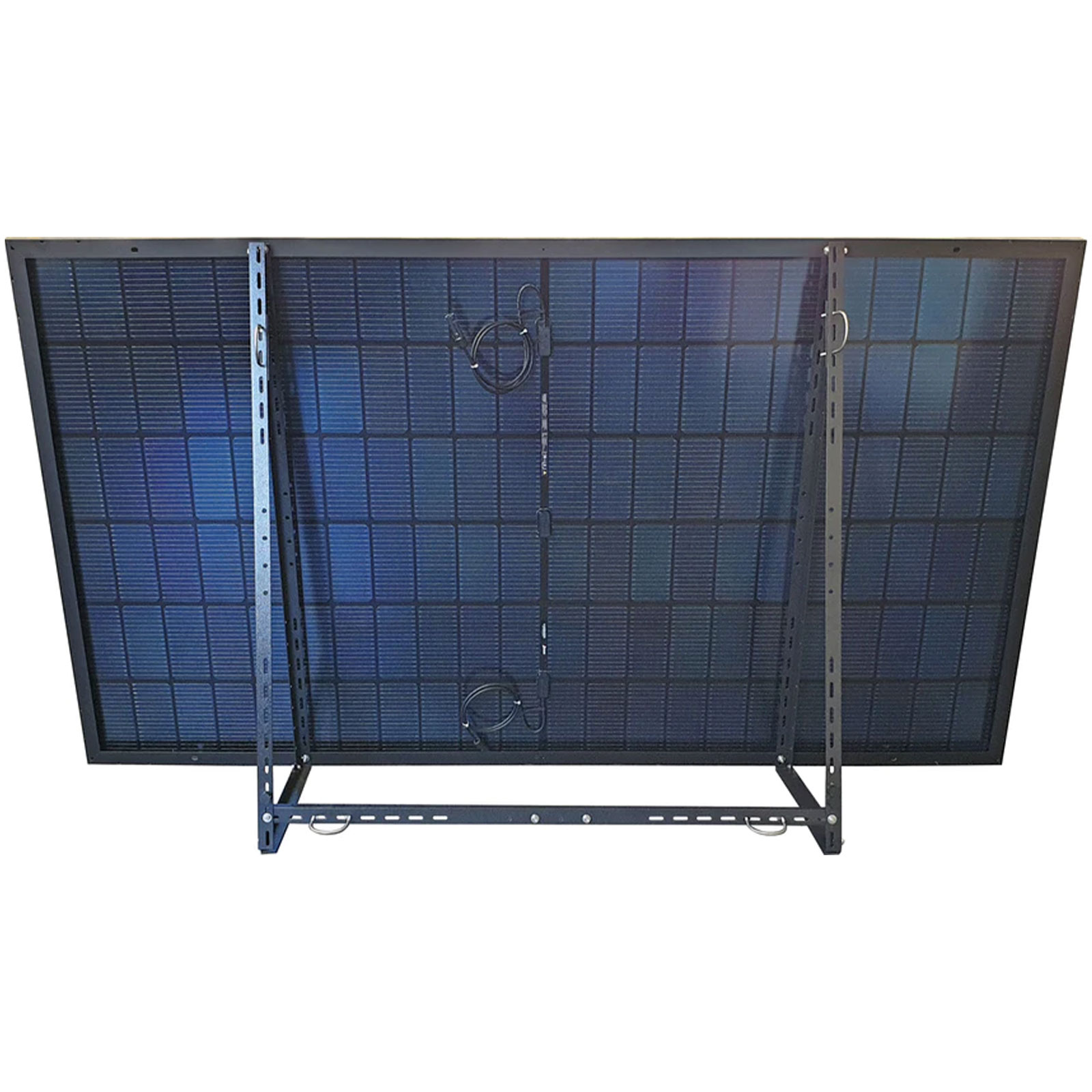 Schwaiger SOKW6500 1000 Watt Wechselrichter, 1000 Watt Solarmodule (2x 500 Watt) Balkonkraftwerk