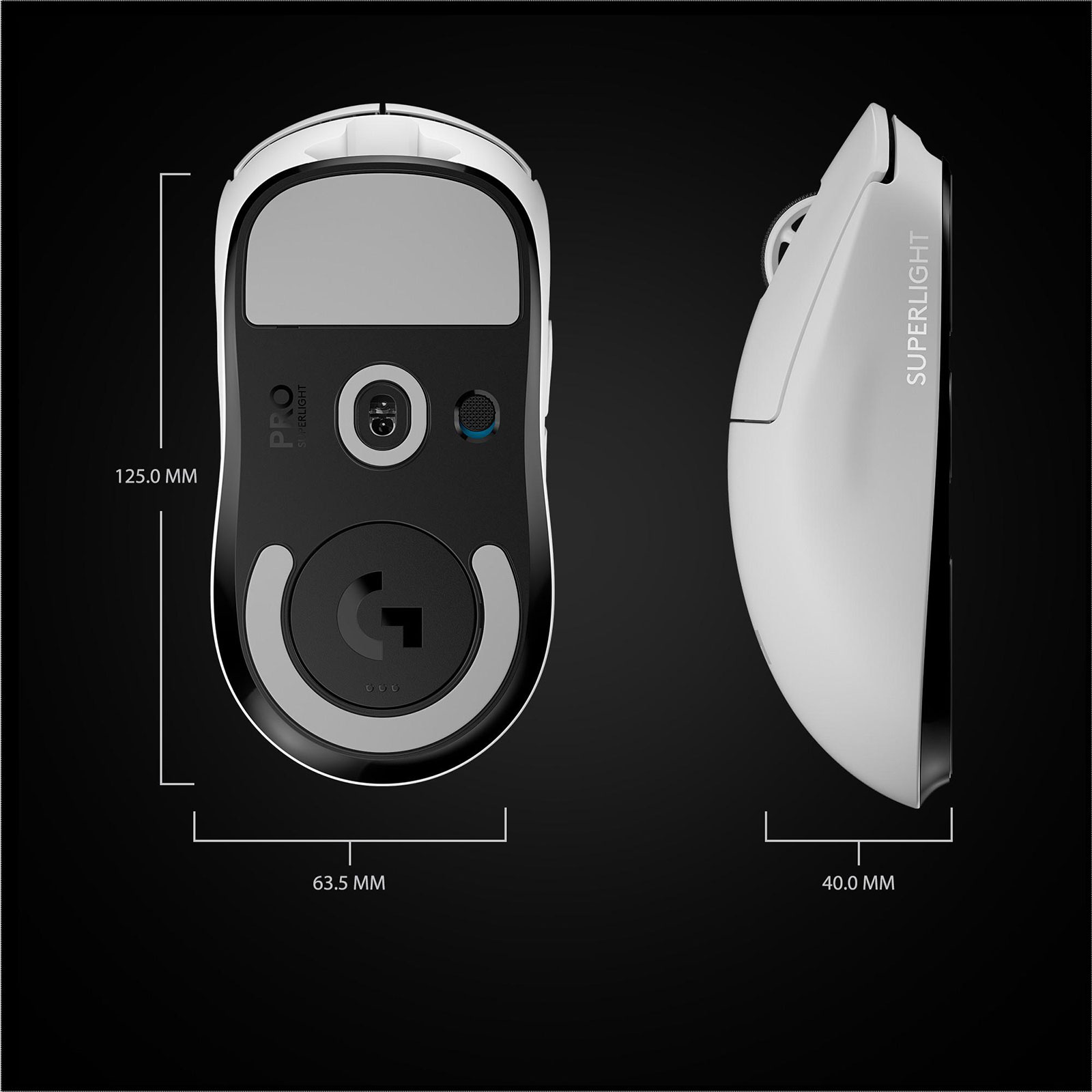 Logitech G Pro X Superlight Wireless Maus Logitech G Pro X Superlight Wireless Maus