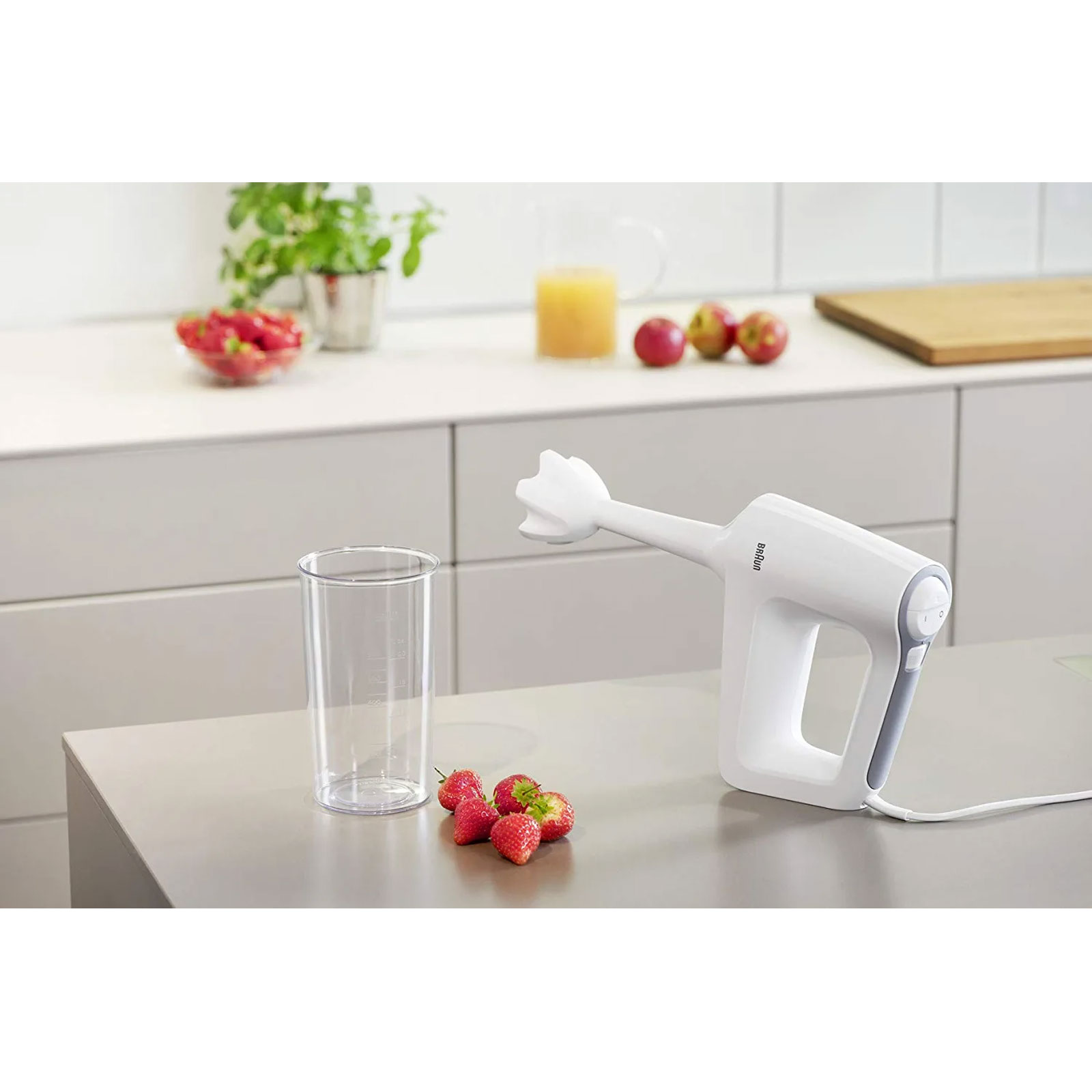 BRAUN HM 3135 WH MultiMix Handmixer weiß