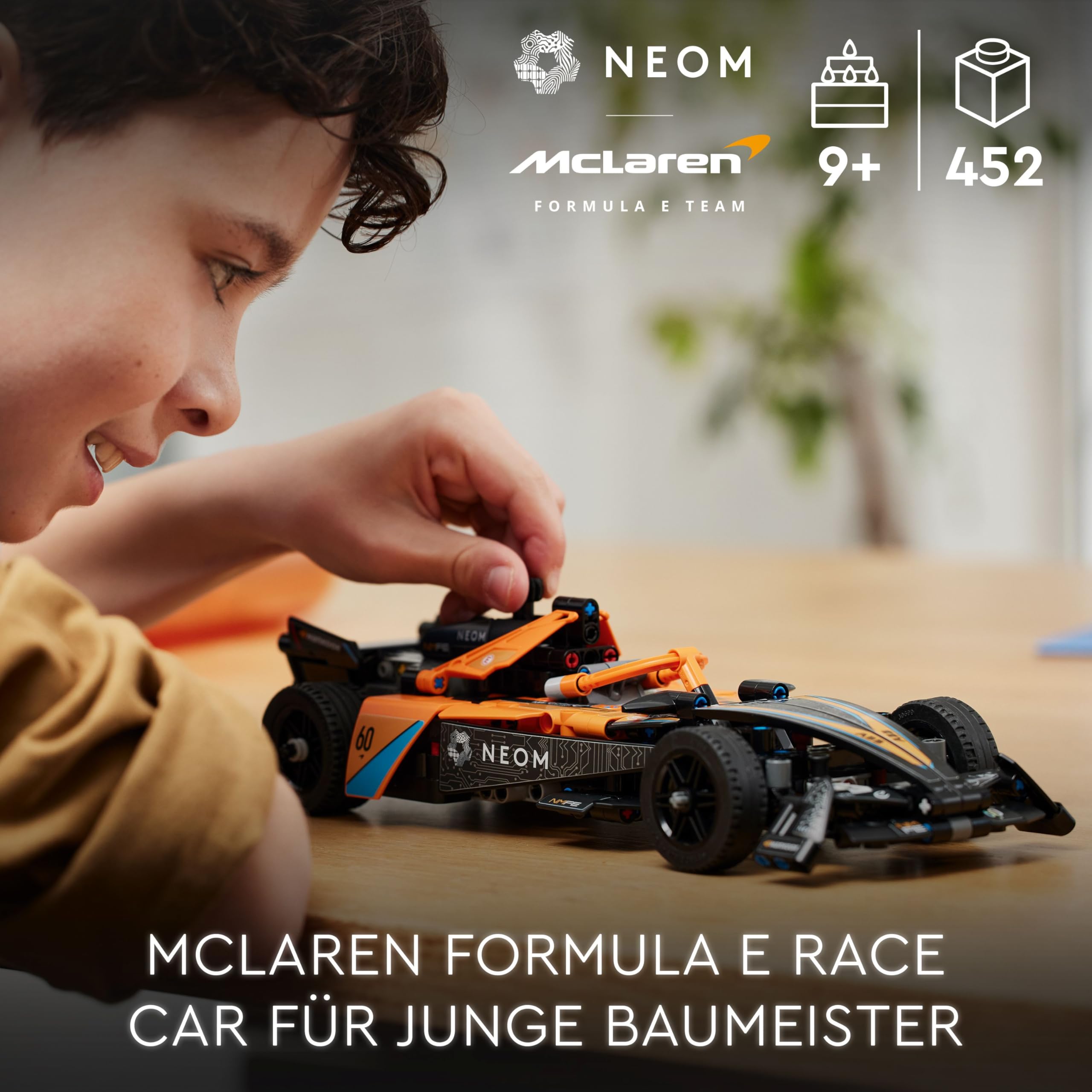 LEGO Technic NEOM McLaren Formula E Race Car, Rennwagen 42169