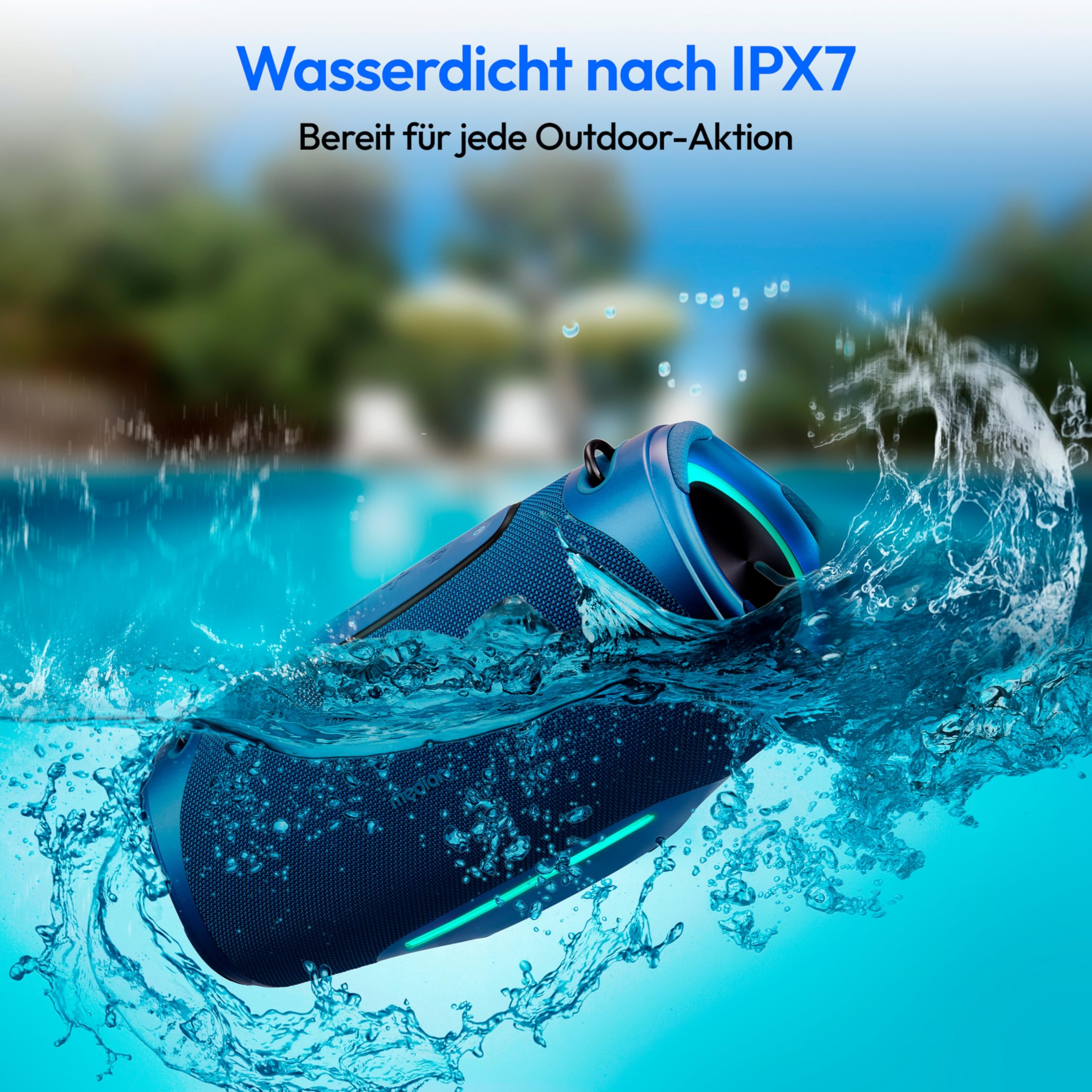 MEDION P61762 tragbarer Bluetooth Lautsprecher