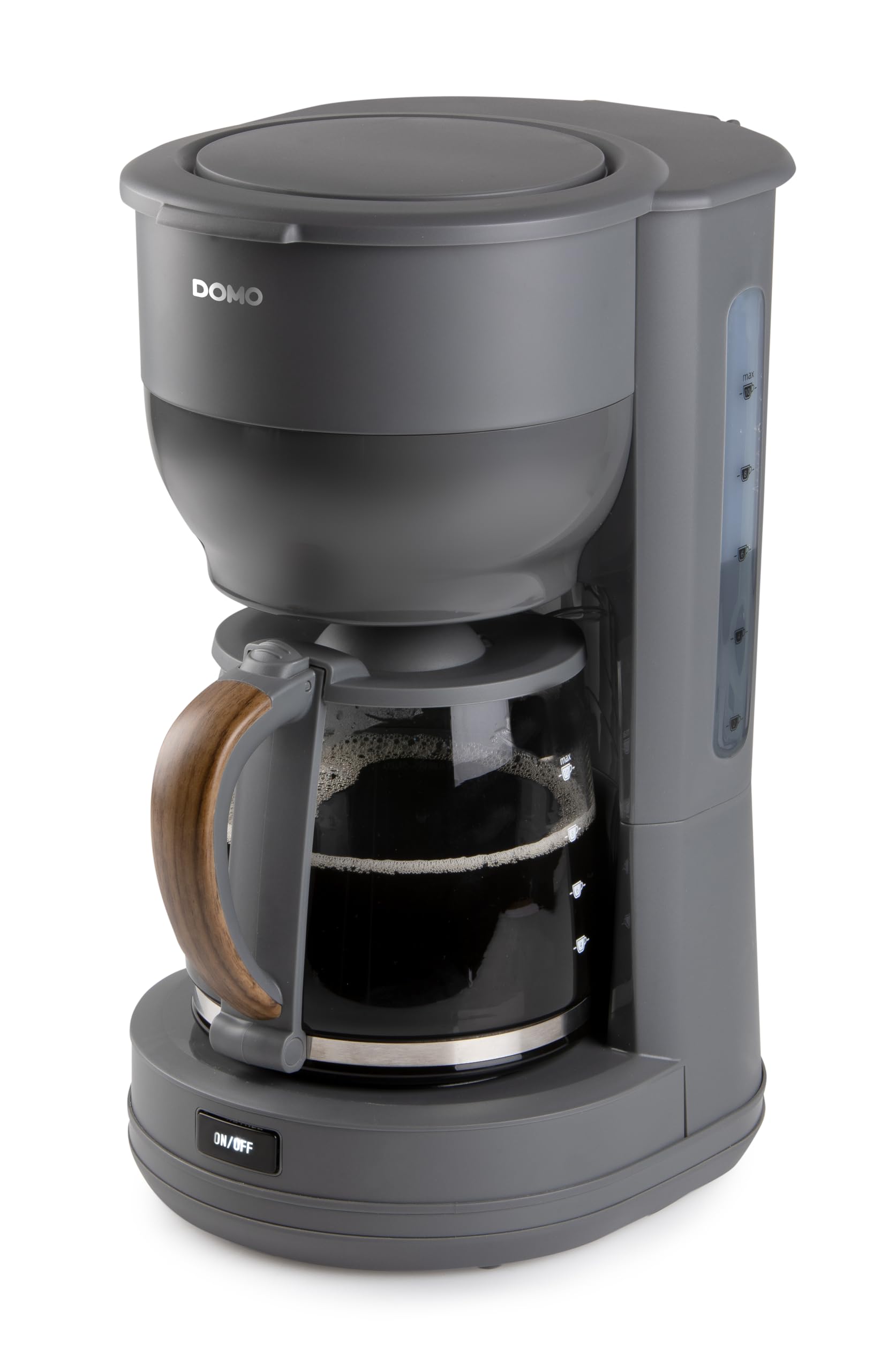 Domo Kaffeeautomat grau 1,25L
